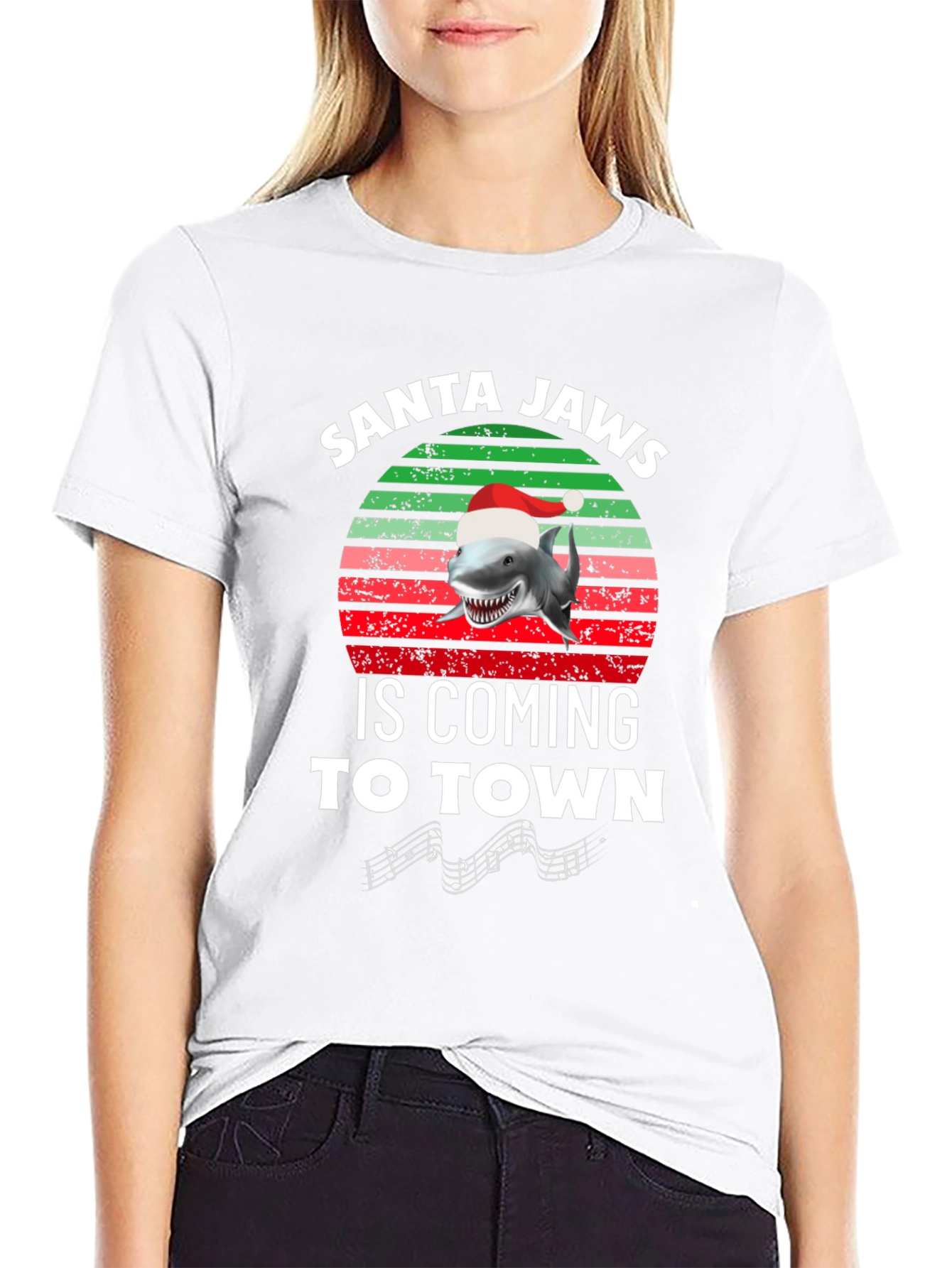 Santa Jaws T-Shirt