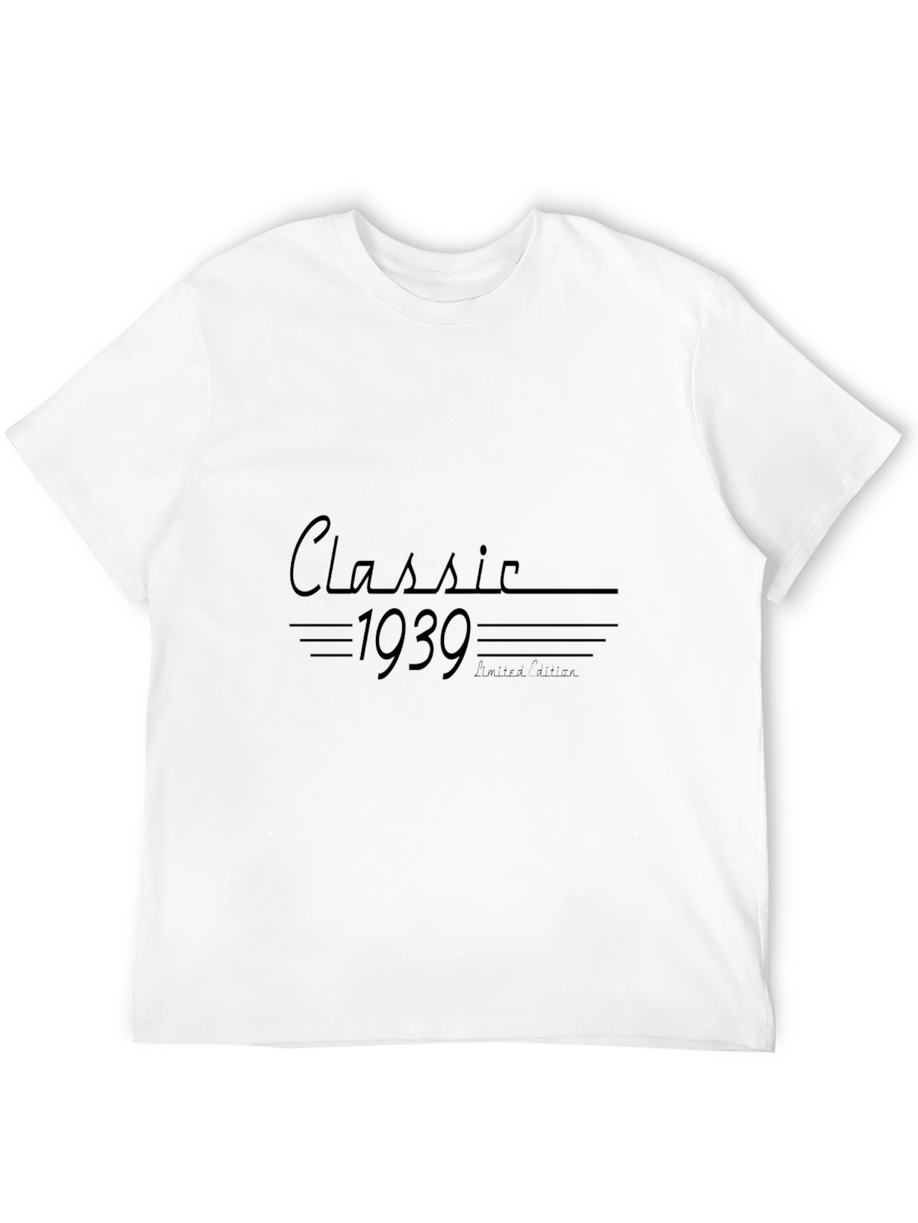 Classic 1939 Limited Edition Black T-Shirt