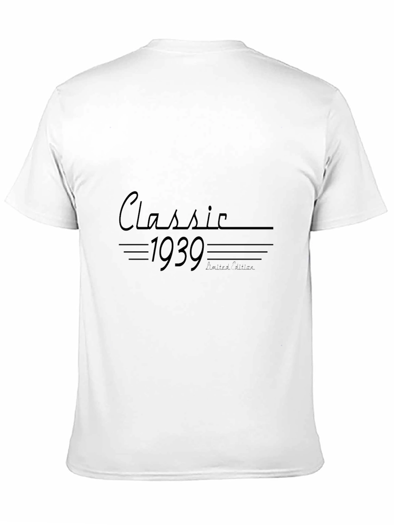 Classic 1939 Limited Edition Black T-Shirt