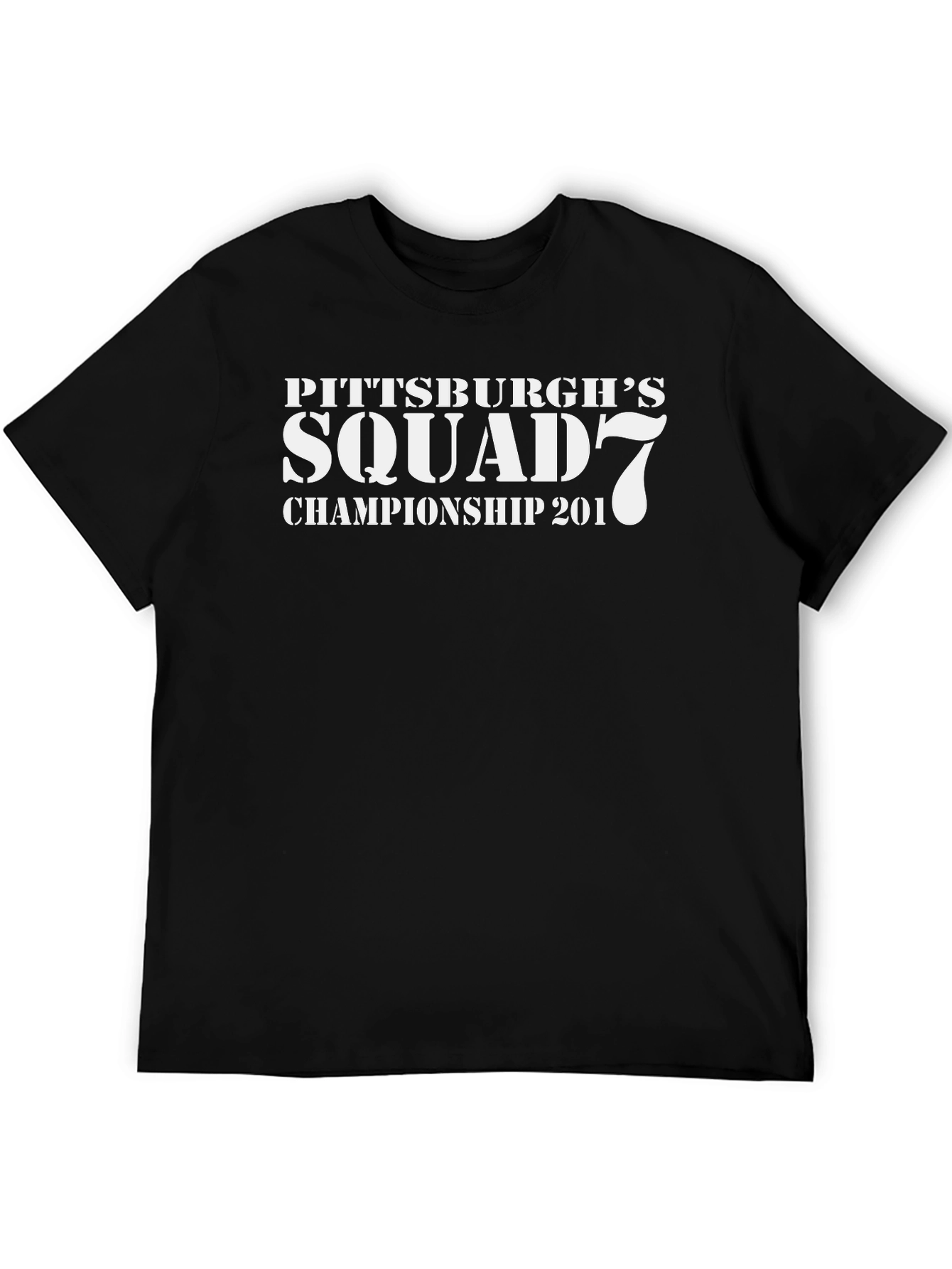 Pittsburghs Squad 7 Championship Tee - Black