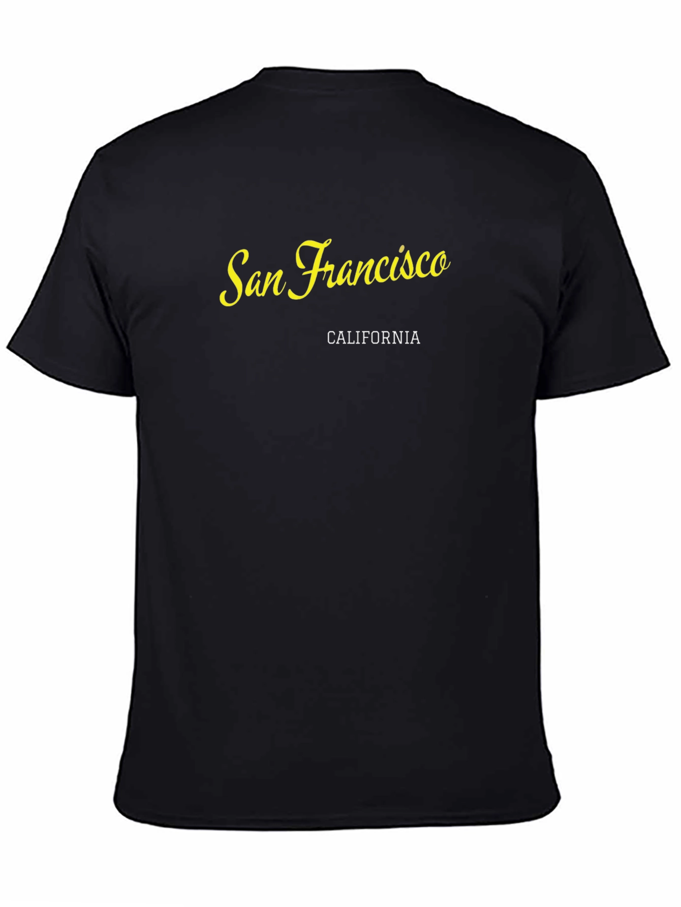 San Francisco California Black T-Shirt