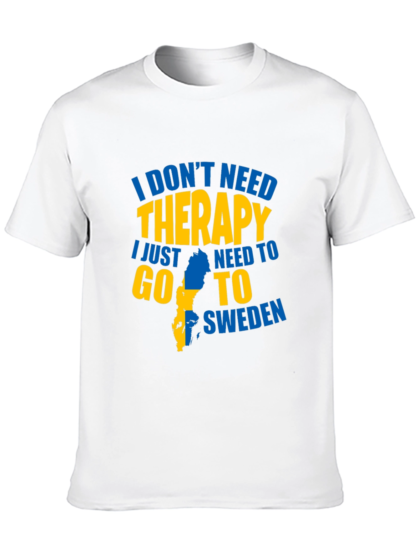 Sweden Therapy Graphic T-Shirt