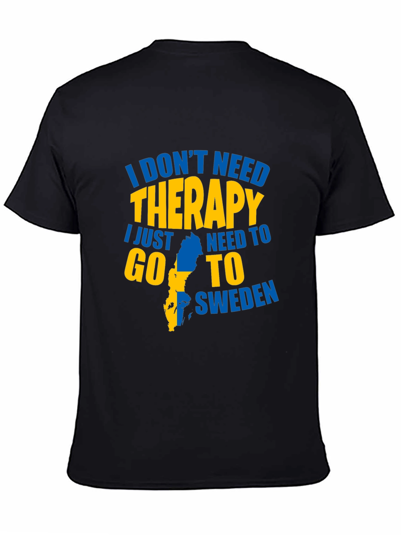 Sweden Therapy Graphic T-Shirt