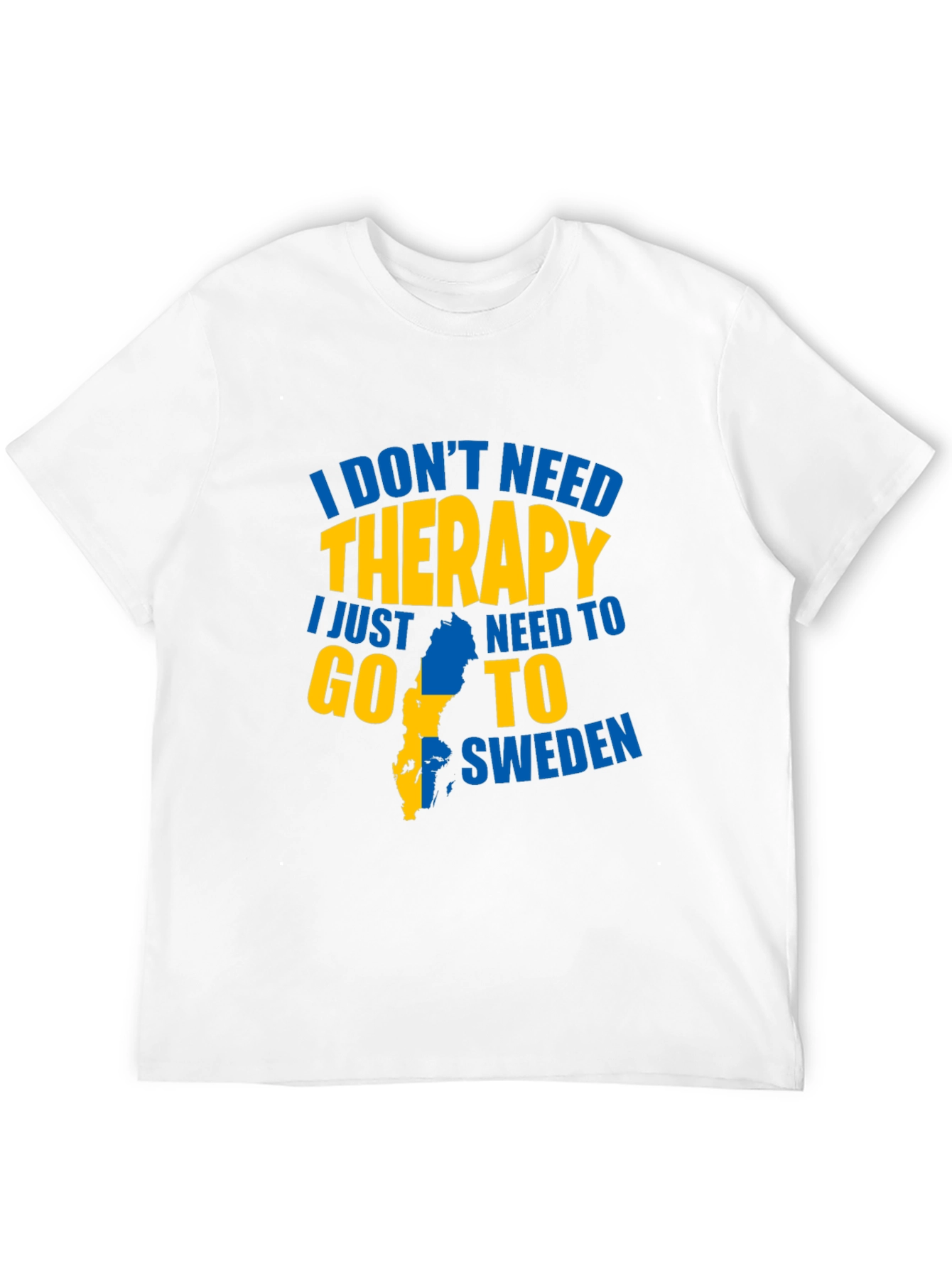 Sweden Therapy Graphic T-Shirt