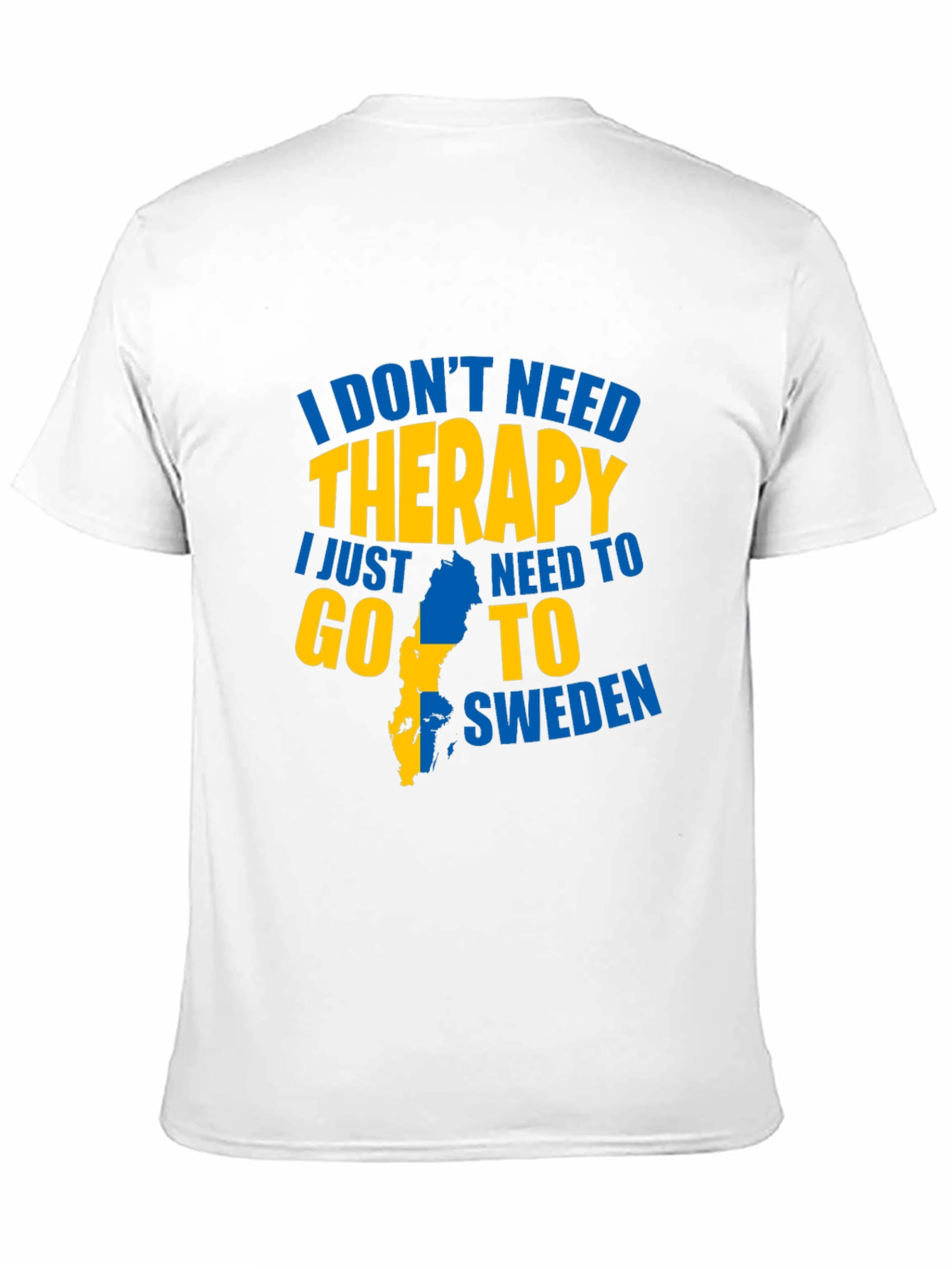 Sweden Therapy Graphic T-Shirt