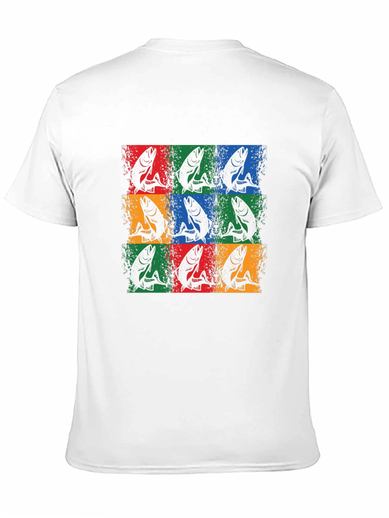 Retro Fish Graphic T-Shirt