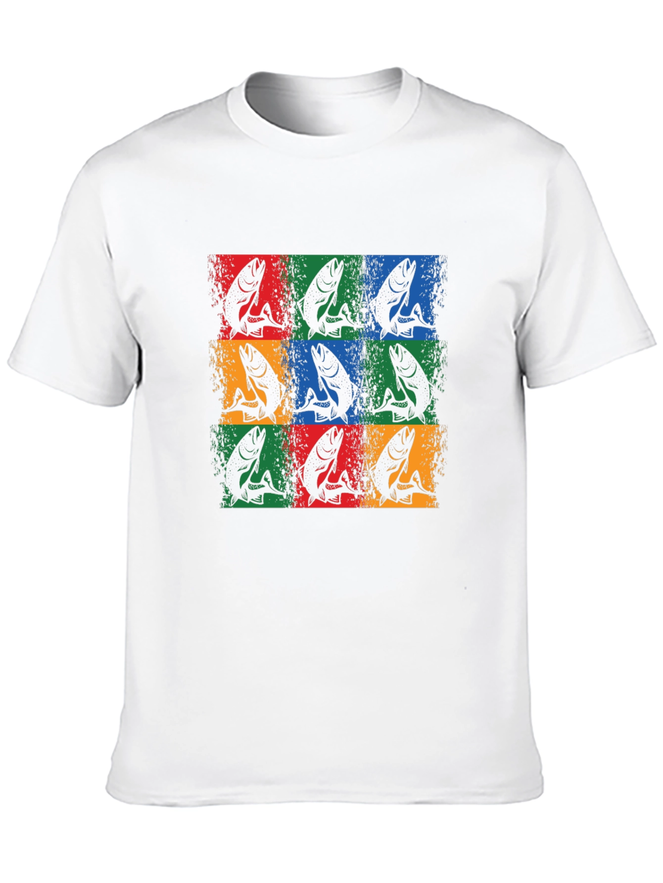 Retro Fish Graphic T-Shirt