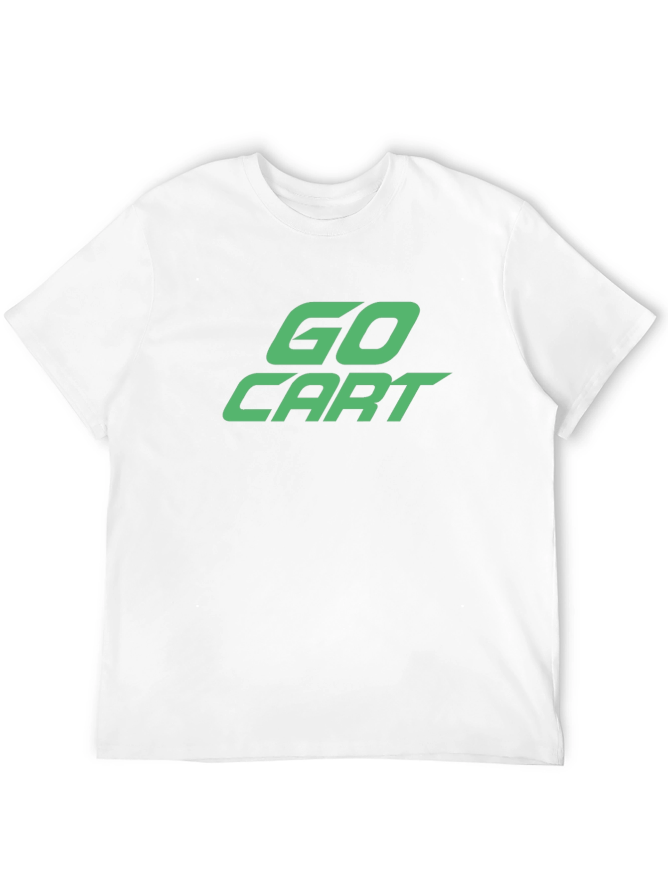 Go Cart Graphic Tee - Black Cotton Blend