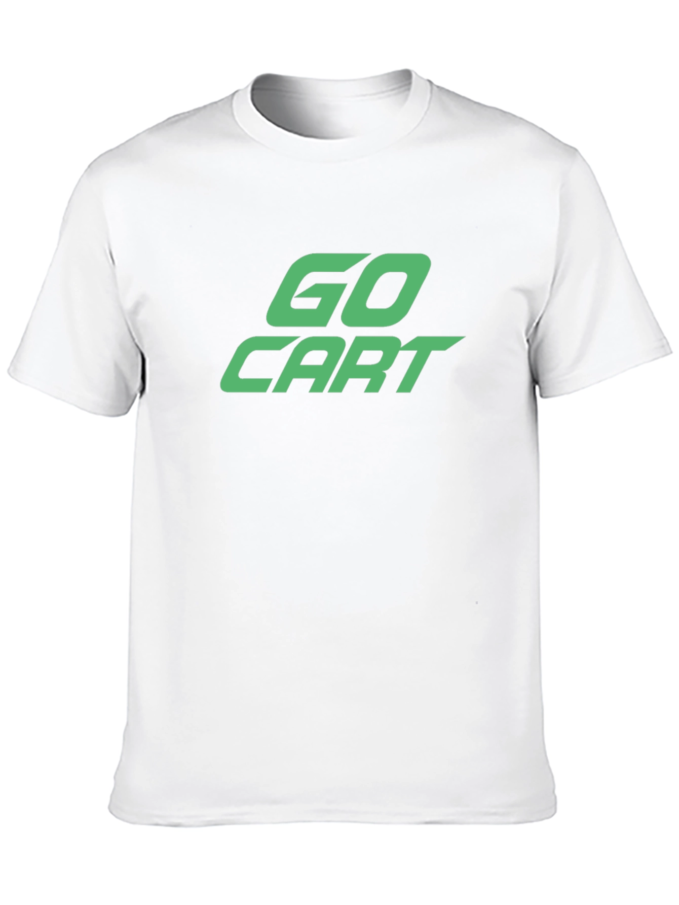 Go Cart Graphic Tee - Black Cotton Blend