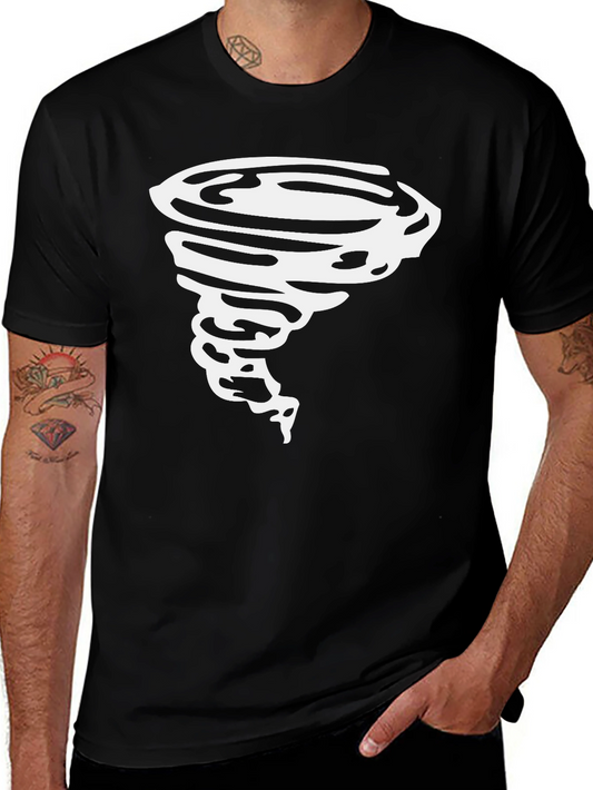 Tornado Graphic Black T-Shirt
