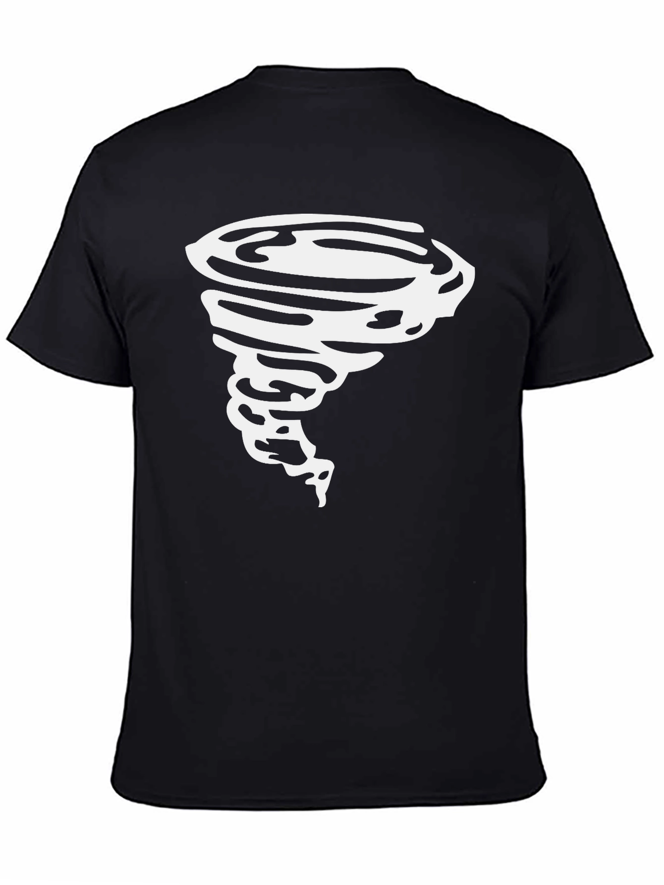 Tornado Graphic Black T-Shirt
