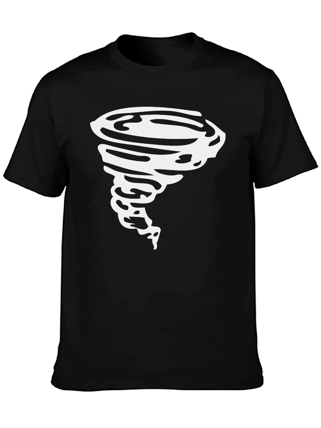 Tornado Graphic Black T-Shirt