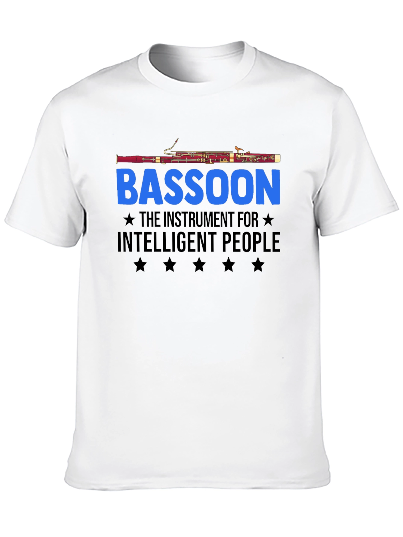 Bassoon Instrument Intelligent People T-Shirt