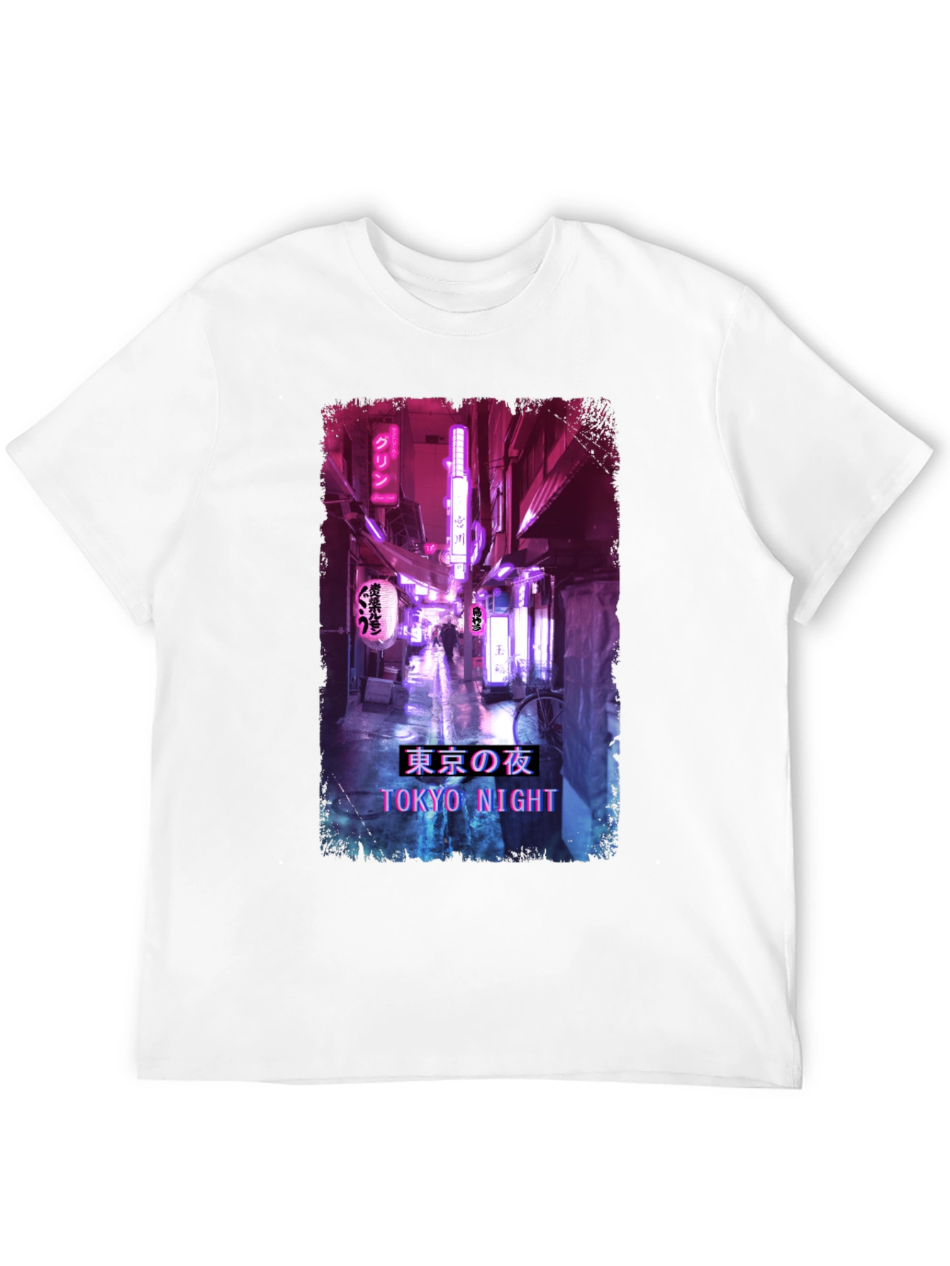 Tokyo Night Streetwear T-Shirt