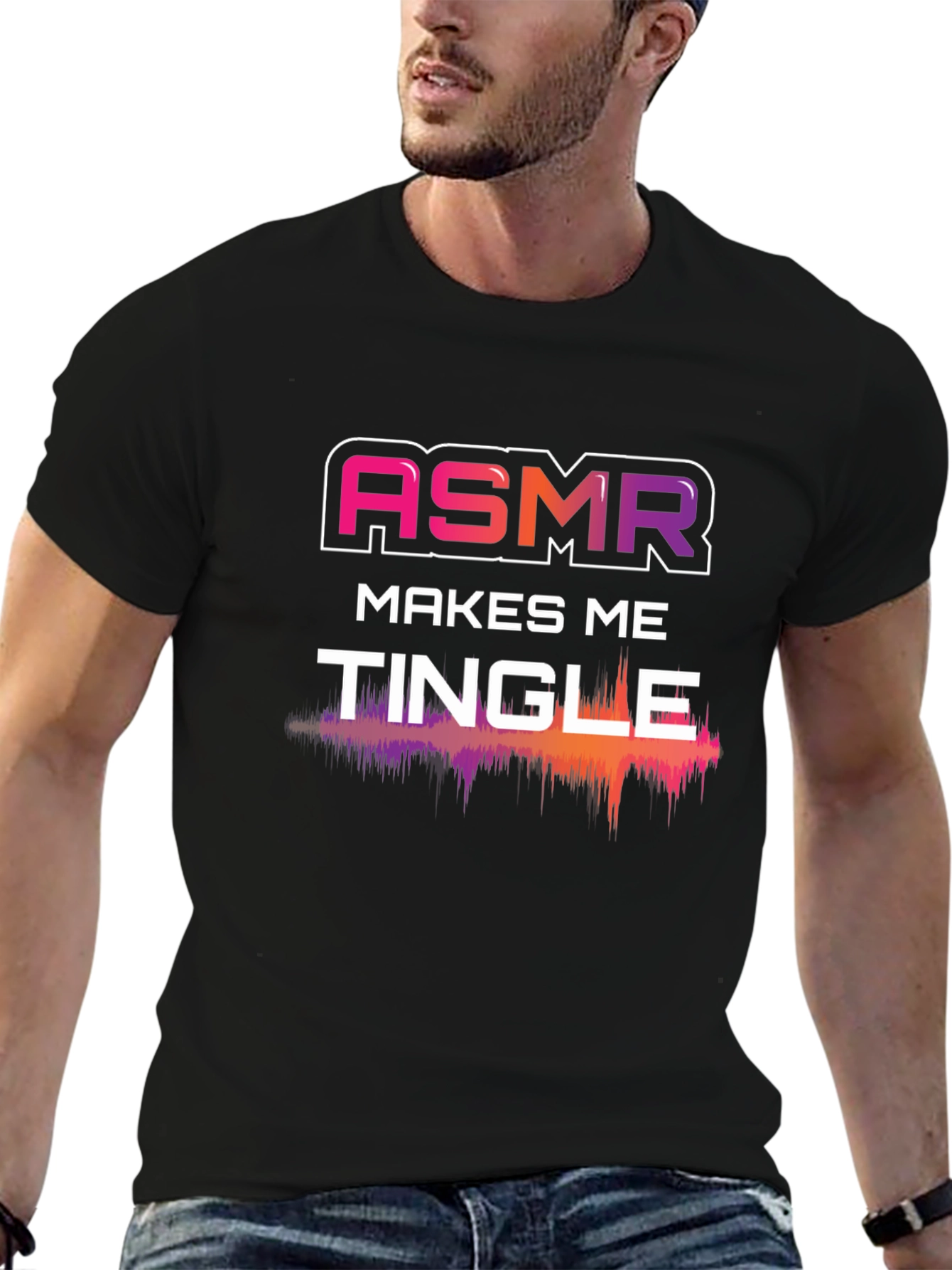ASMR Makes Me Tingle Graphic Tee