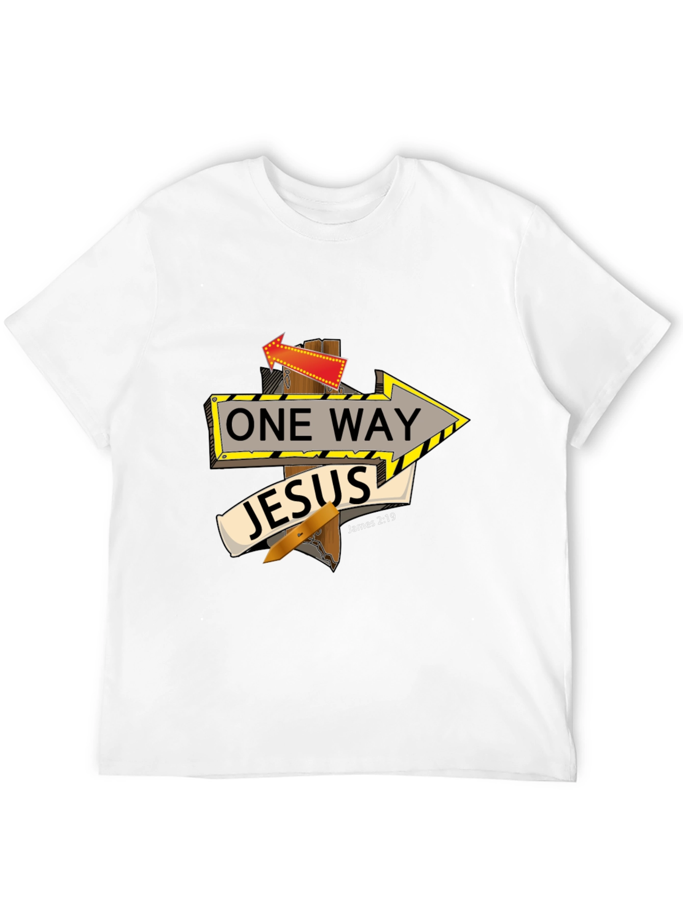 One Way Jesus Graphic T-Shirt