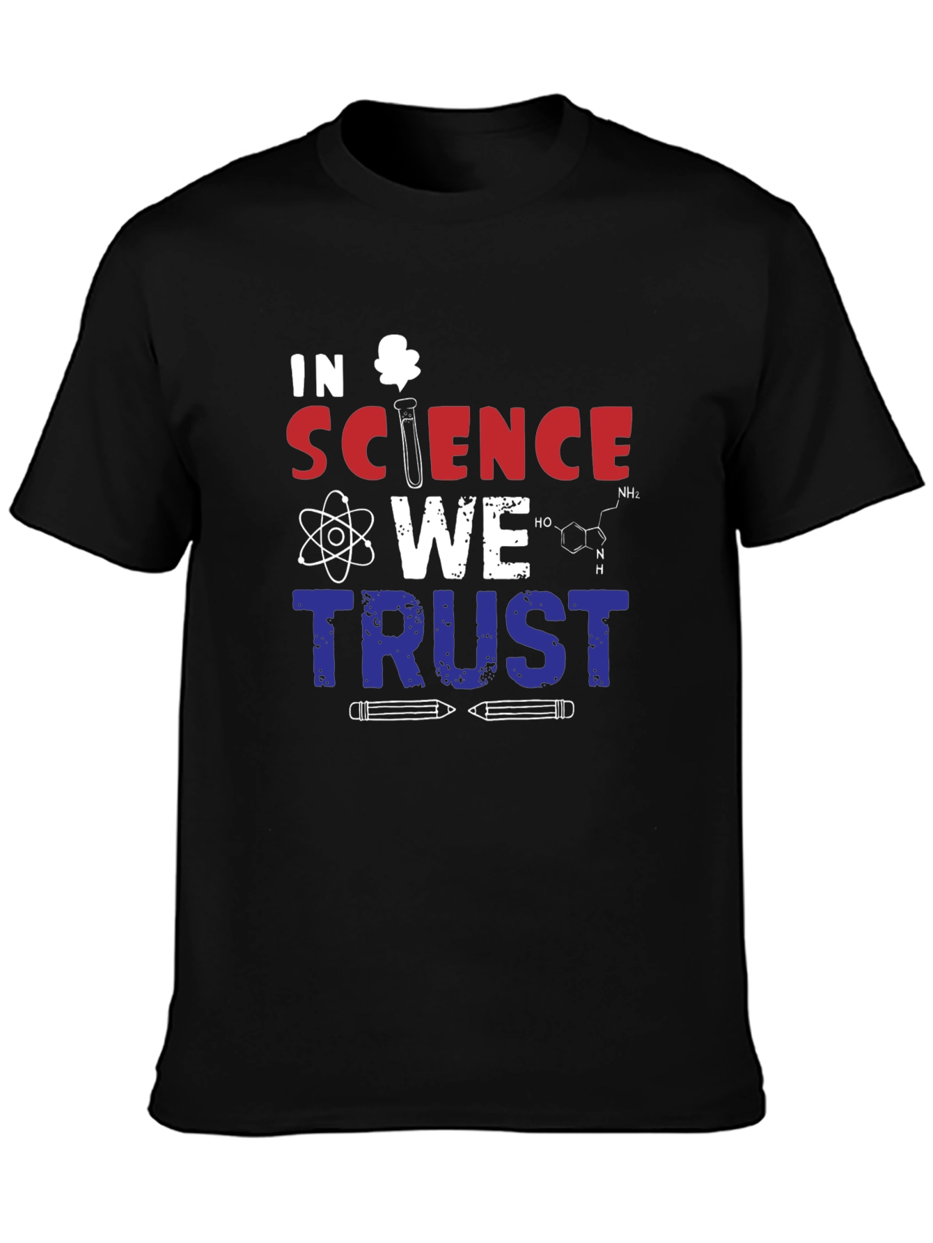 In Science We Trust T-Shirt Graphic Tee