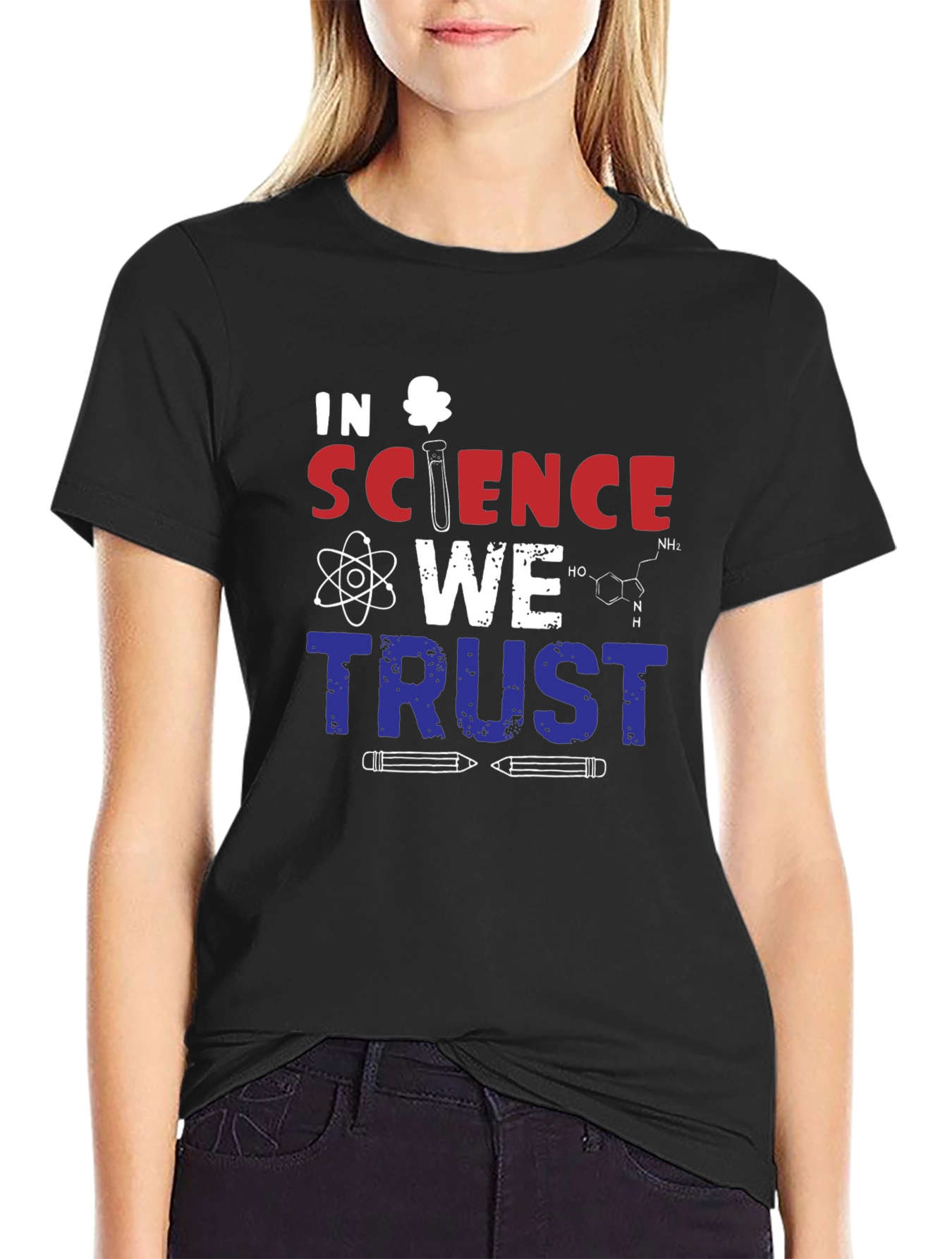 In Science We Trust T-Shirt Graphic Tee
