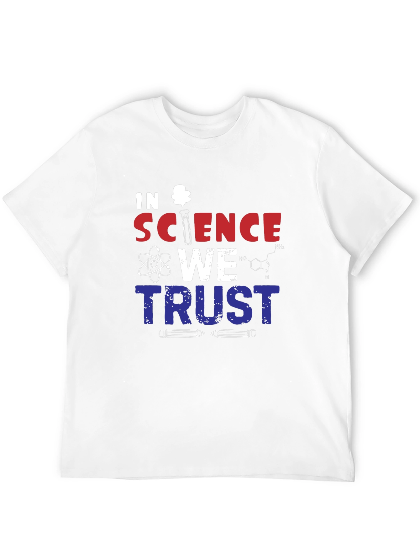 In Science We Trust T-Shirt Graphic Tee