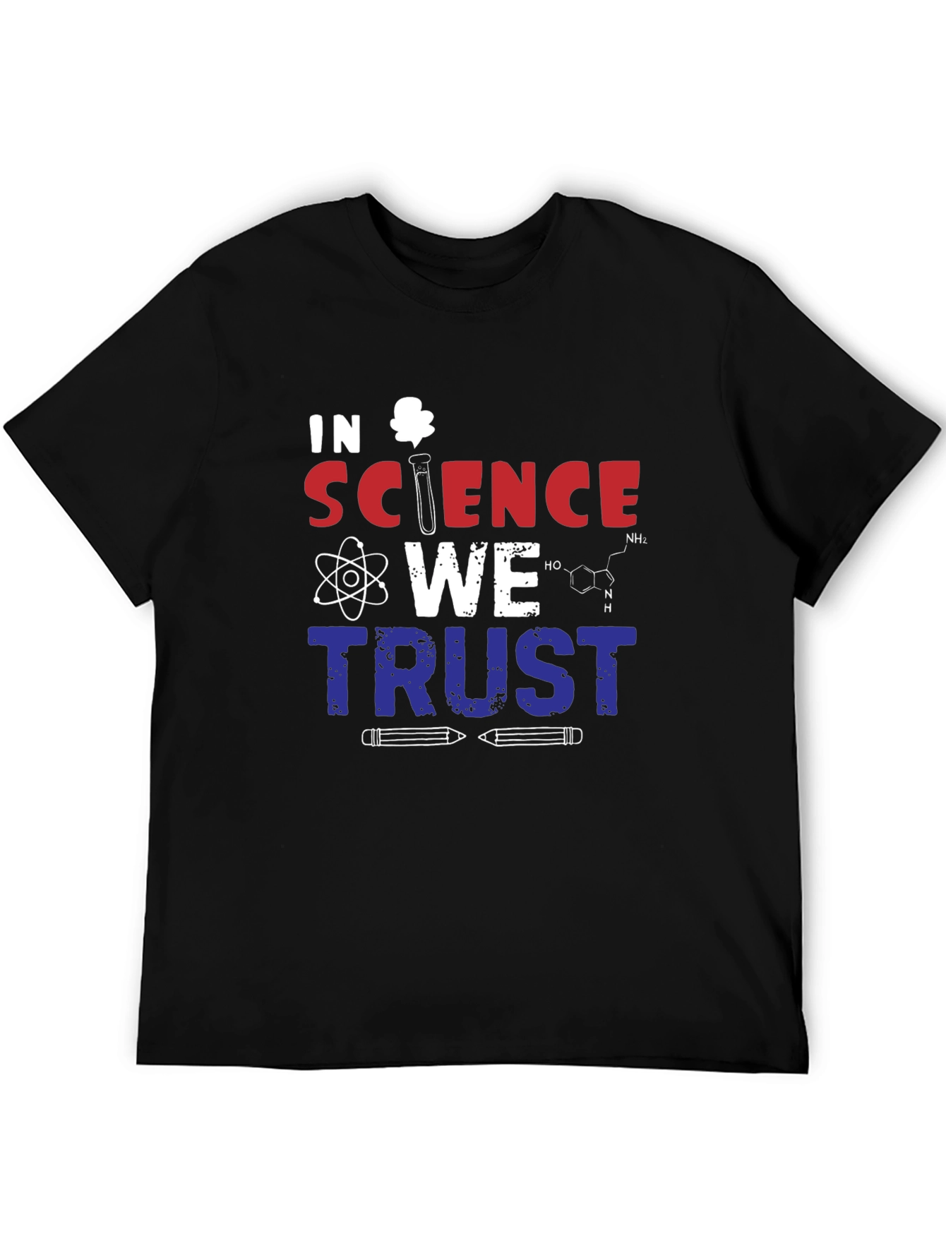In Science We Trust T-Shirt Graphic Tee