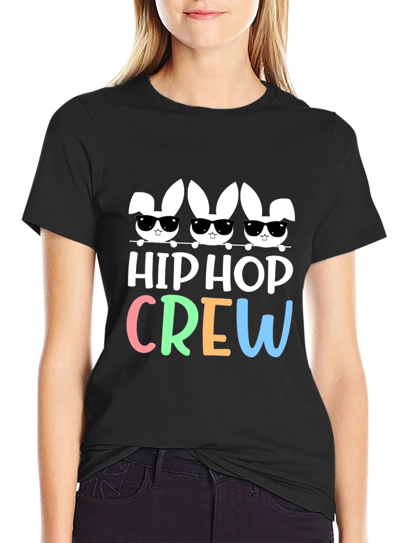 Hip Hop Crew Easter Bunny T-Shirt