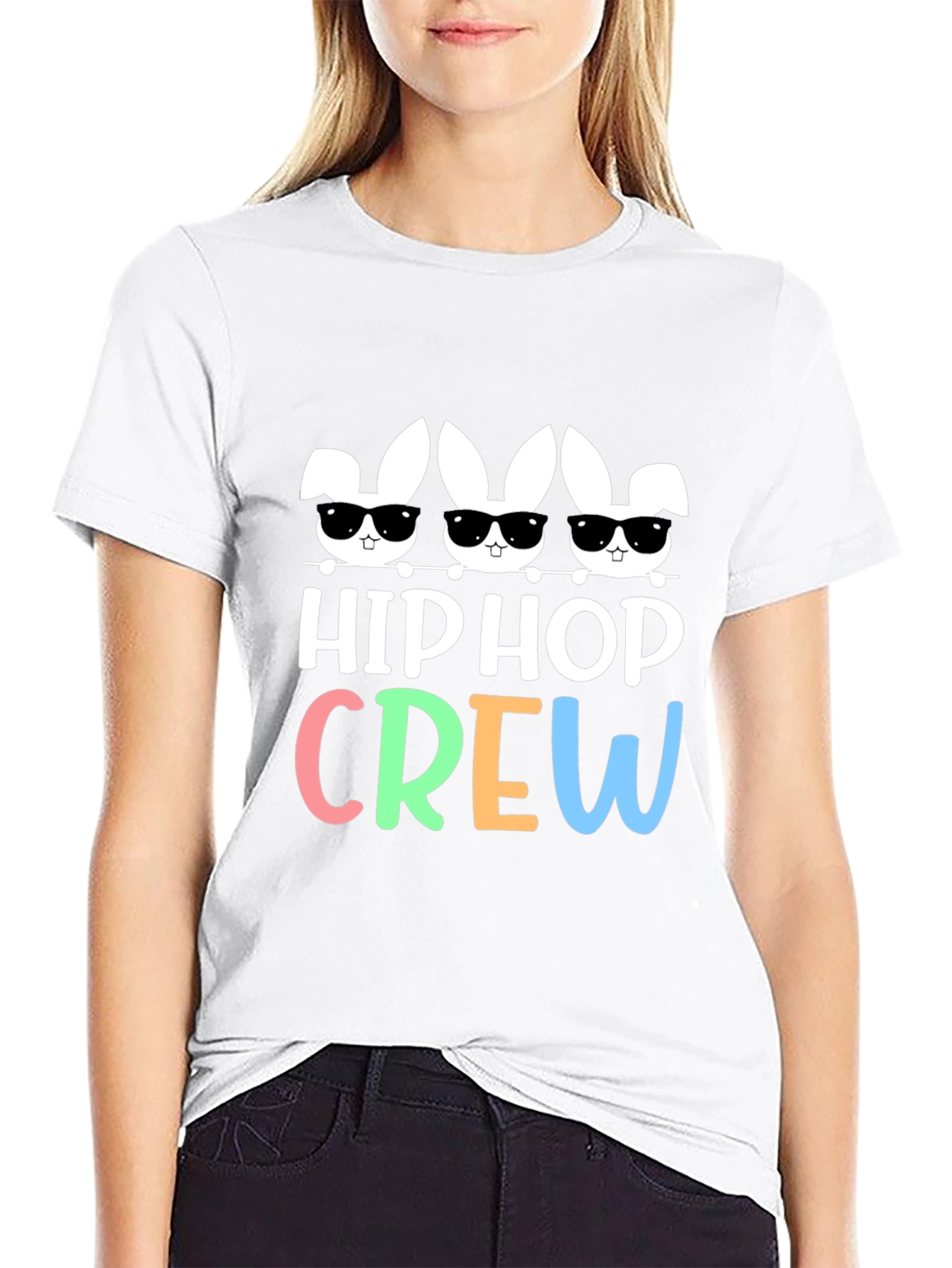Hip Hop Crew Easter Bunny T-Shirt
