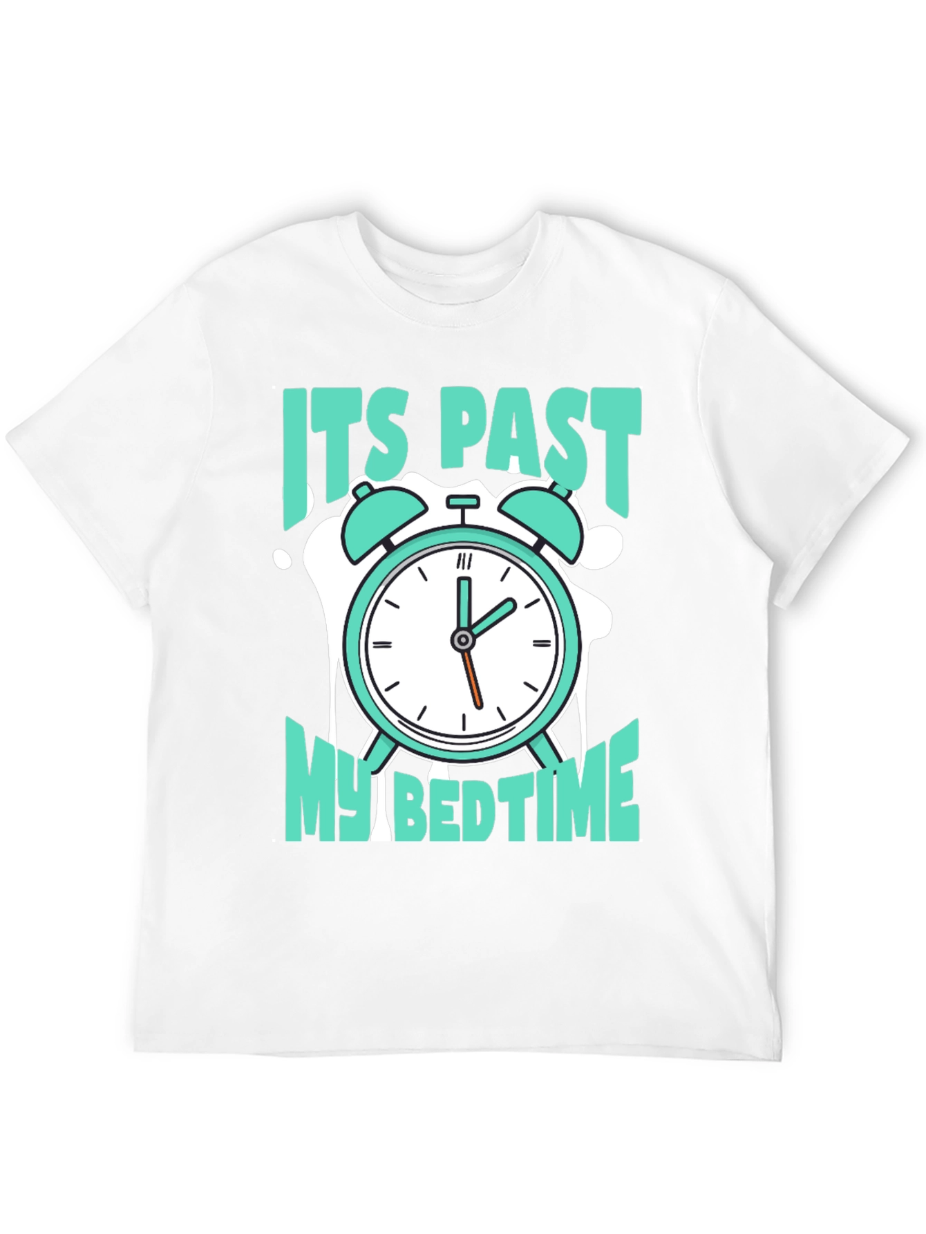 Funny Bedtime T-Shirt - Alarm Clock Design