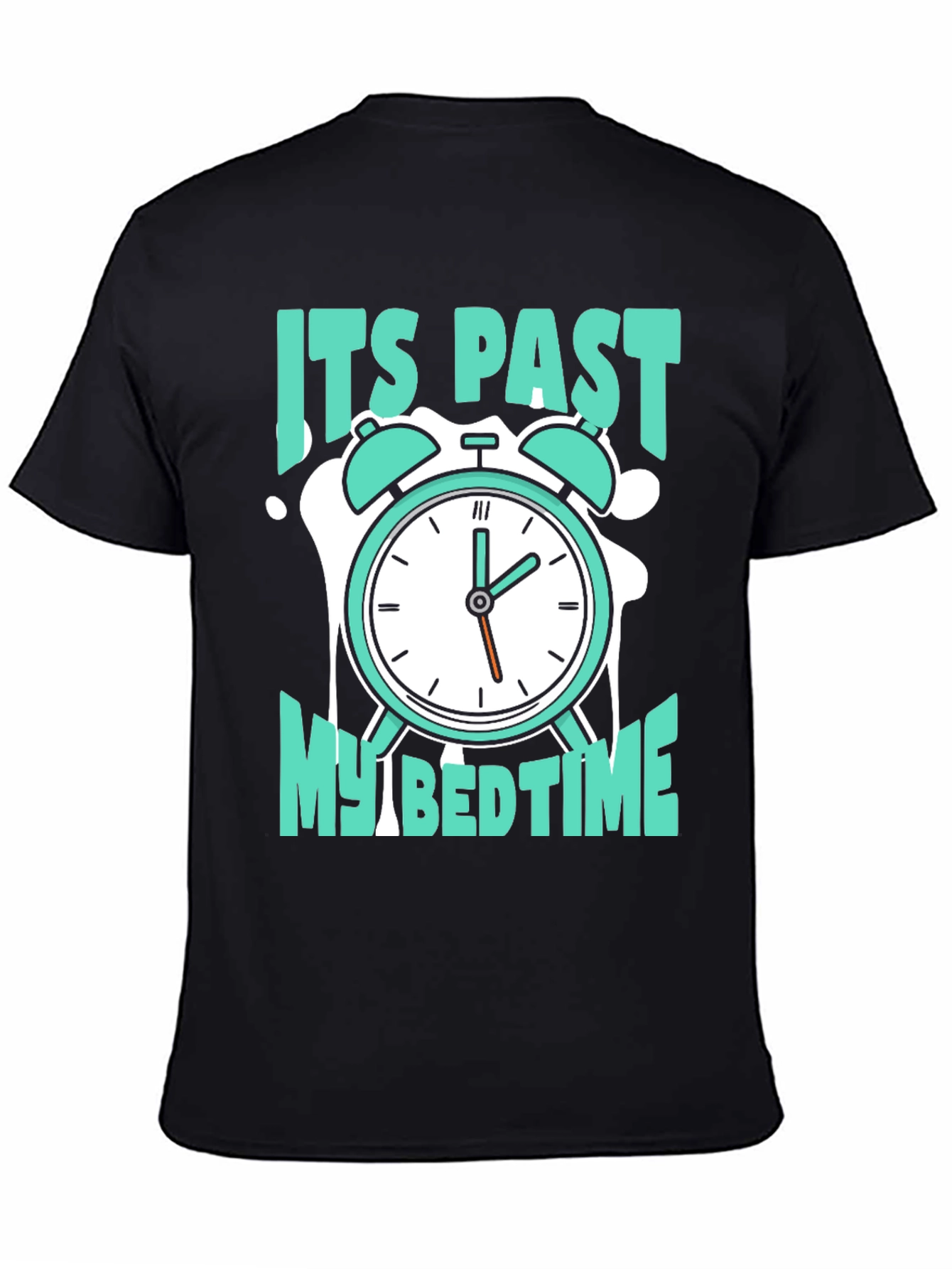 Funny Bedtime T-Shirt - Alarm Clock Design
