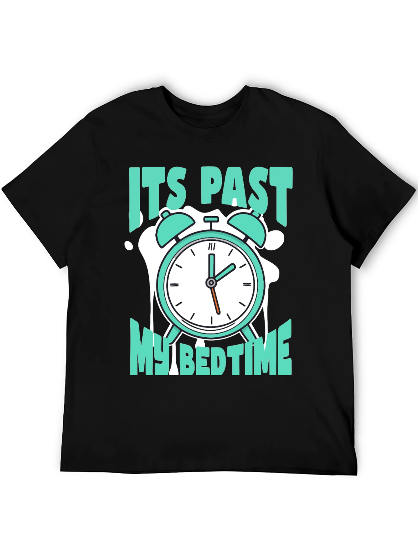 Funny Bedtime T-Shirt - Alarm Clock Design
