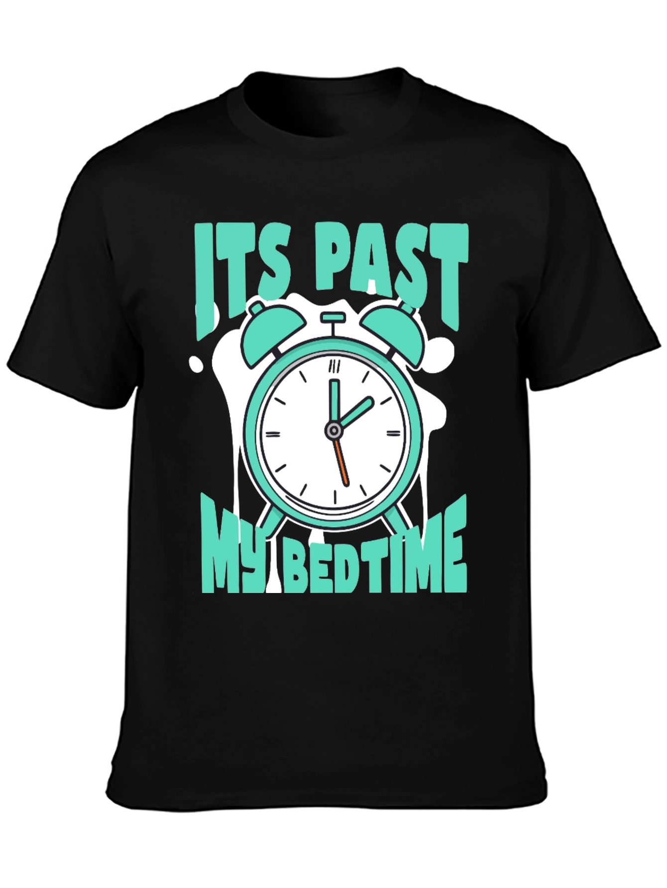 Funny Bedtime T-Shirt - Alarm Clock Design