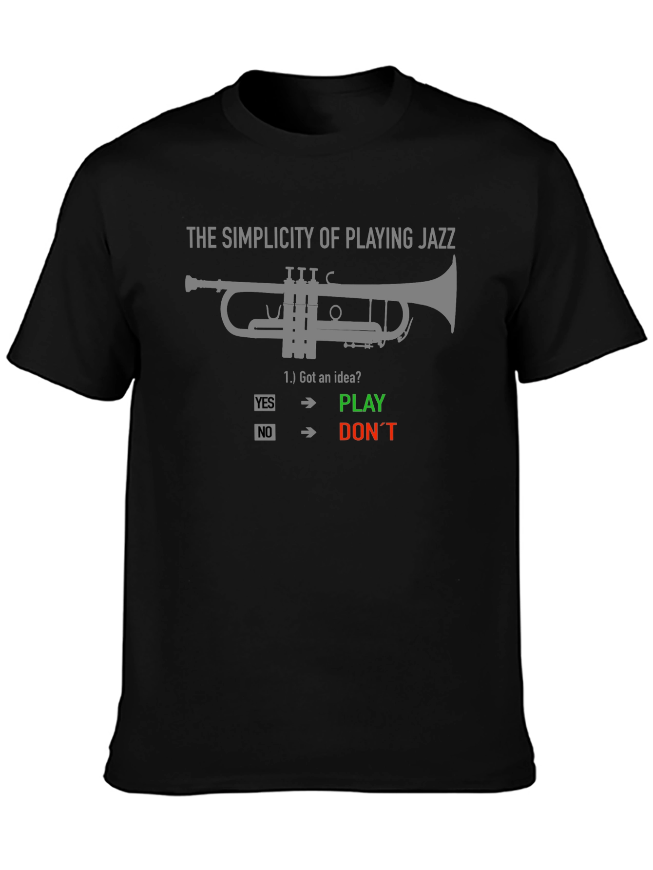 Jazz Simplicity T-Shirt - Musical Humor Tee