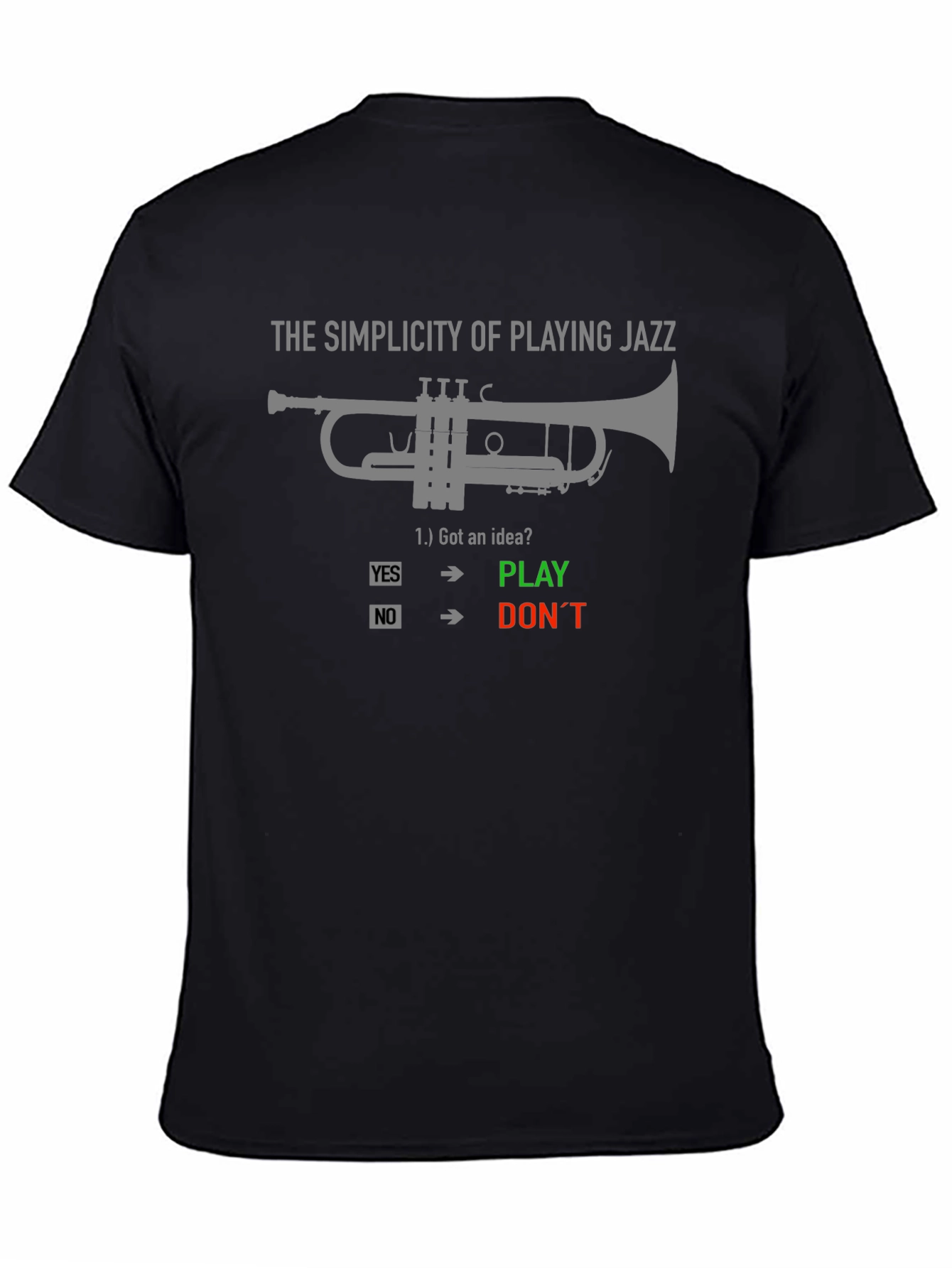 Jazz Simplicity T-Shirt - Musical Humor Tee