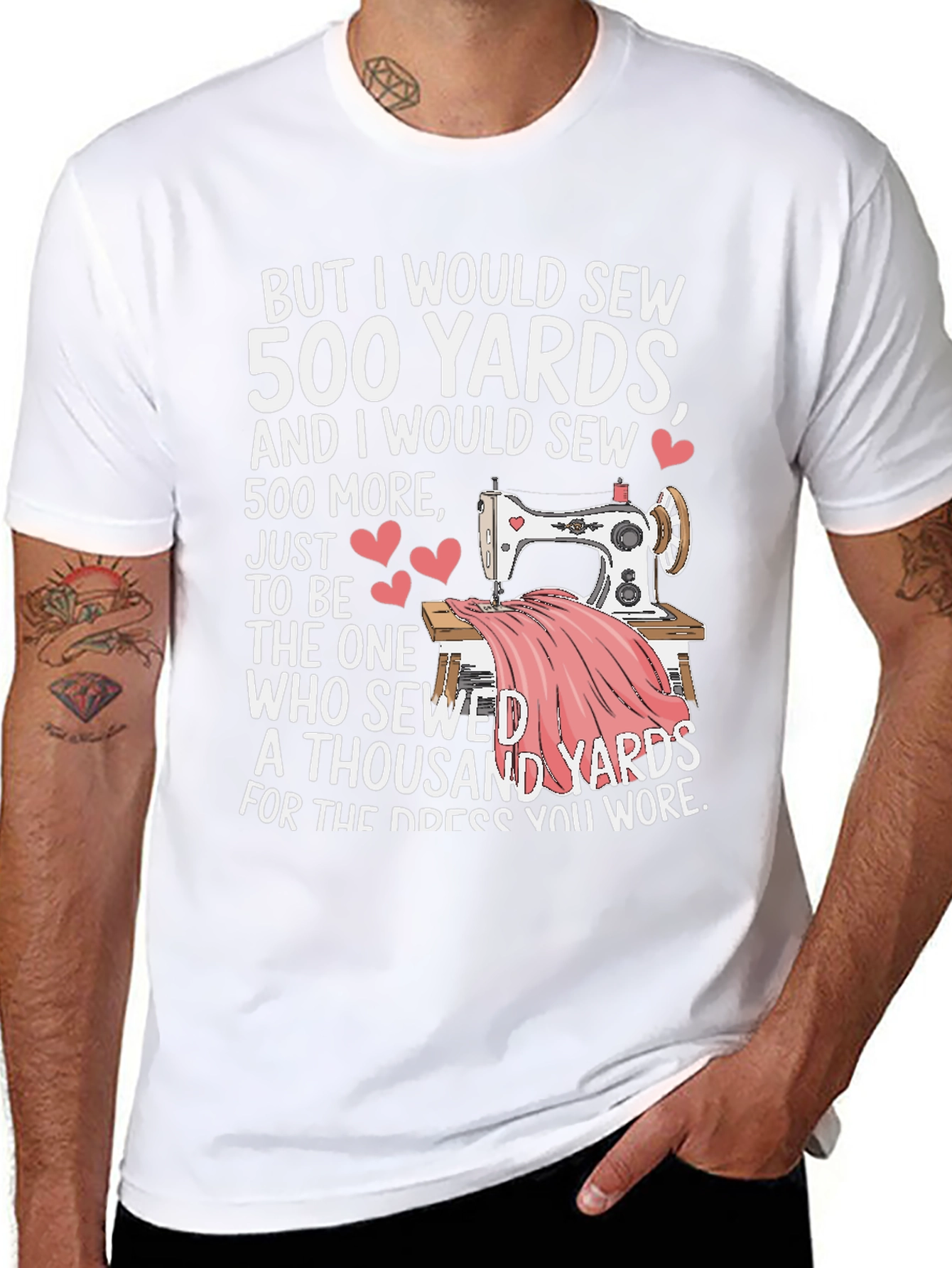 Sewing Lover T-Shirt: Thousand Yards Dress