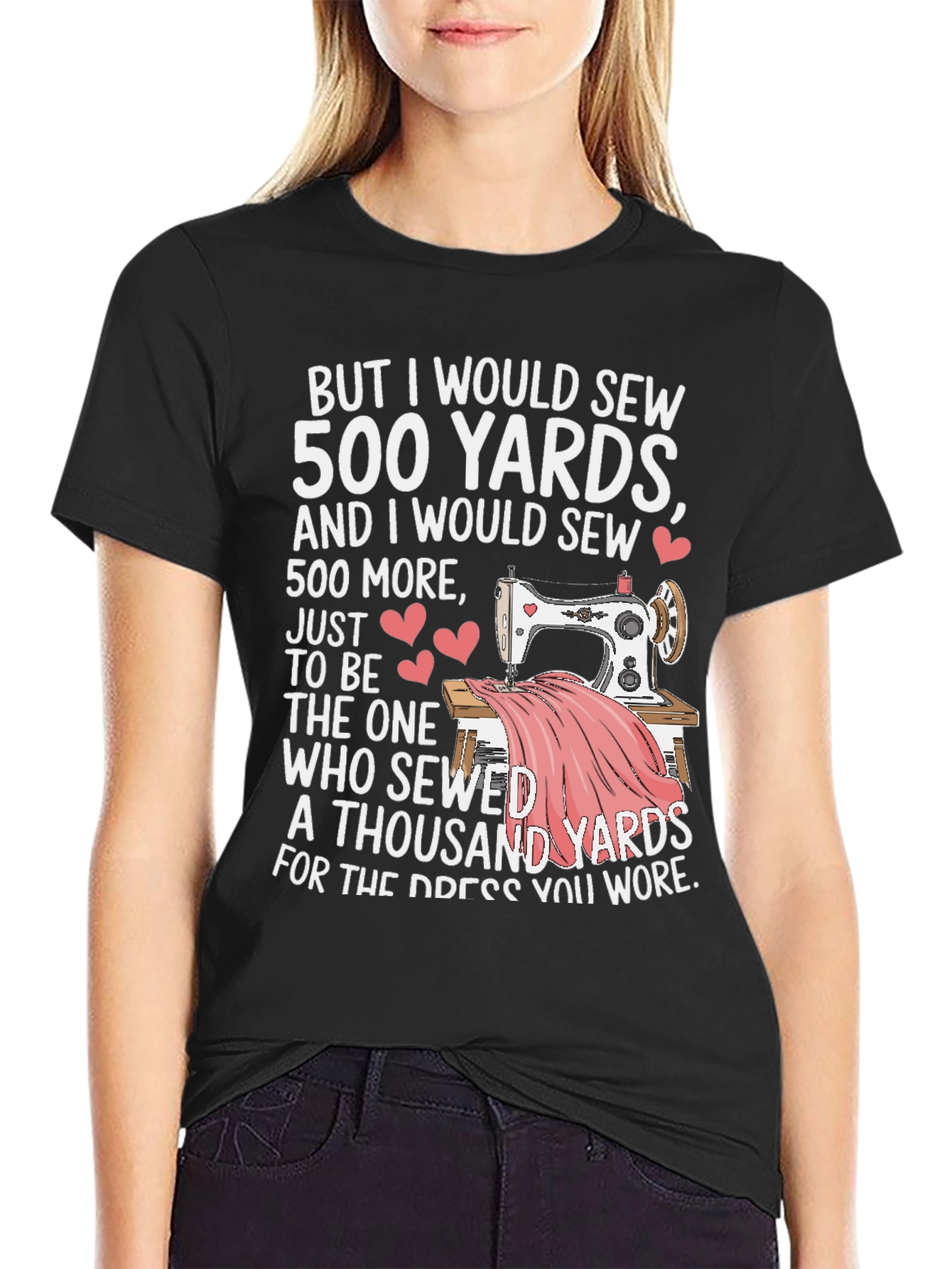 Sewing Lover T-Shirt: Thousand Yards Dress