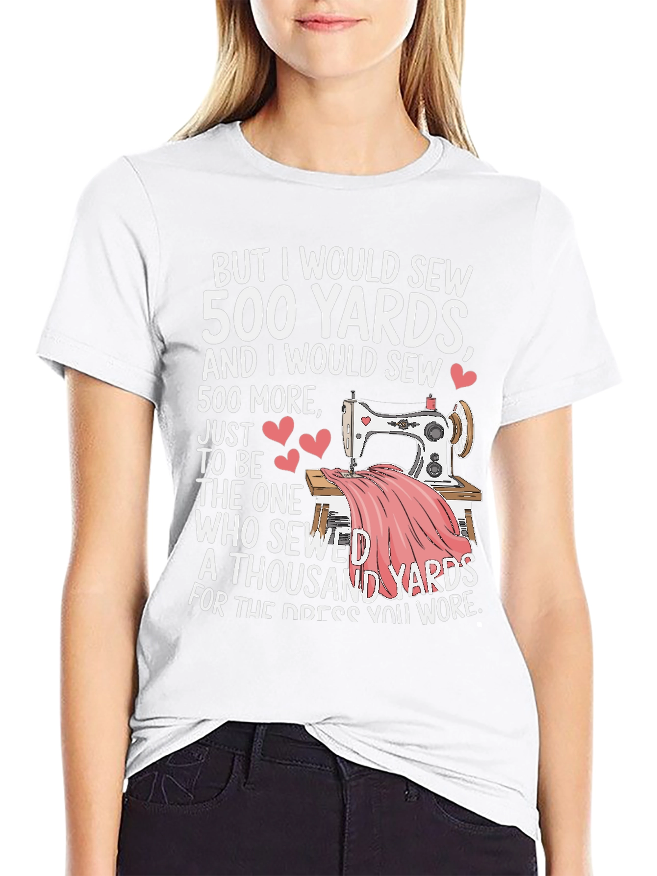 Sewing Lover T-Shirt: Thousand Yards Dress
