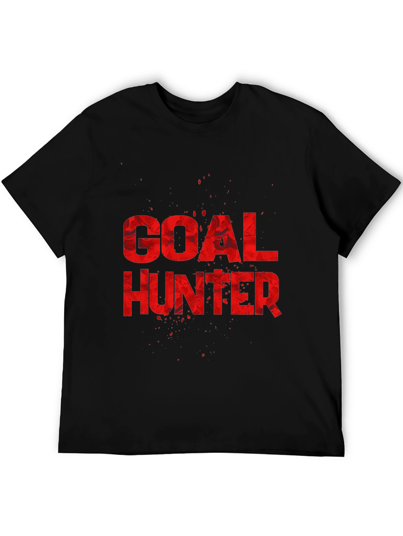 Goal Hunter Graphic T-Shirt - Black