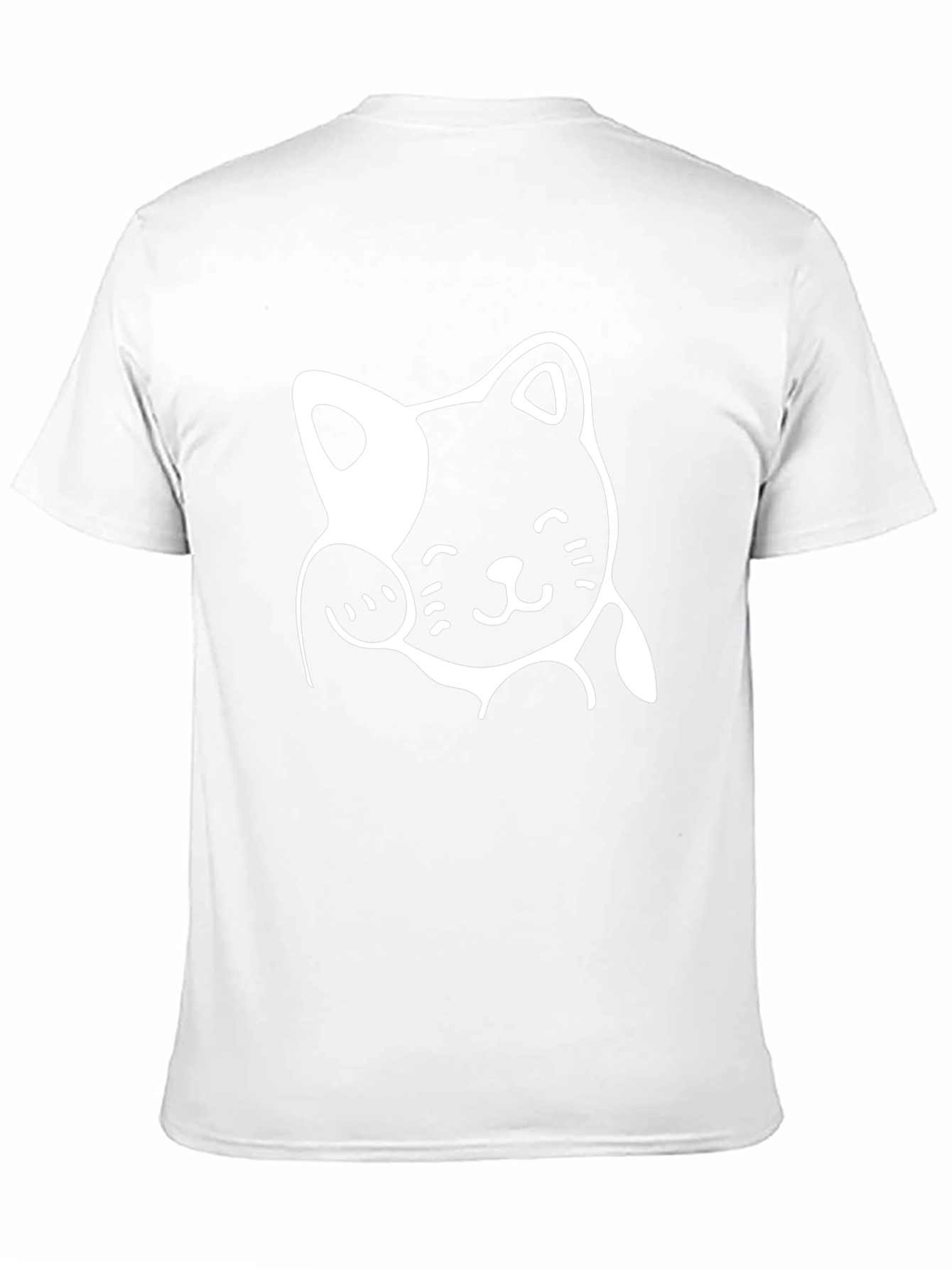 Lucky Cat Graphic Tee - Black