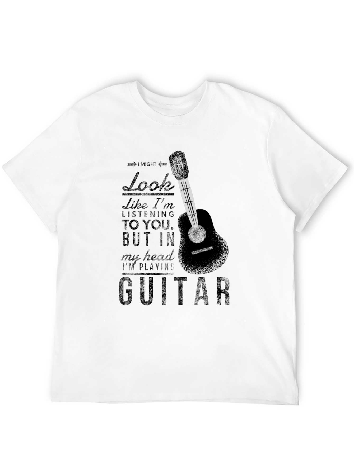 Guitar Player T-Shirt - In My Head Tee