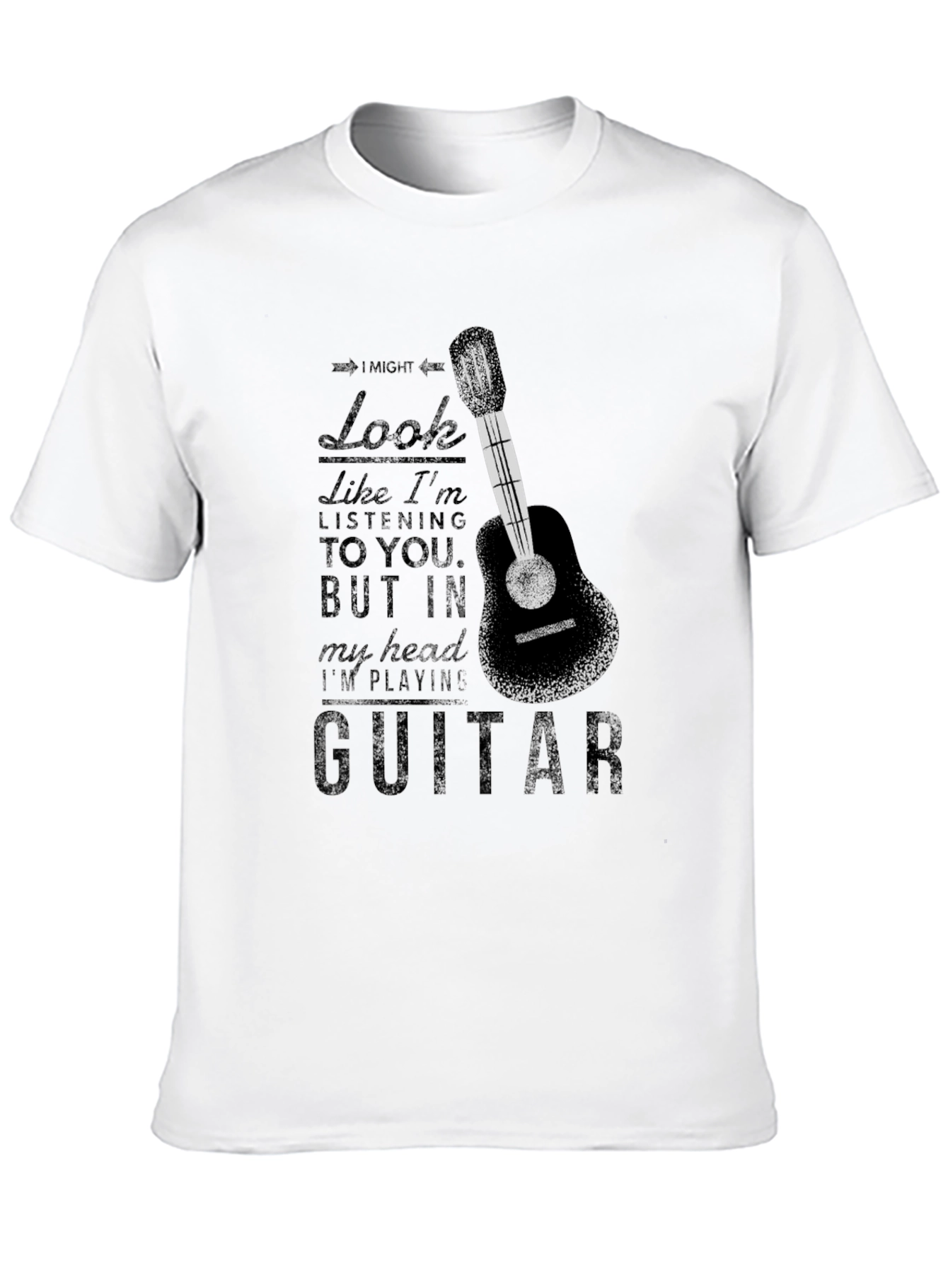 Guitar Player T-Shirt - In My Head Tee