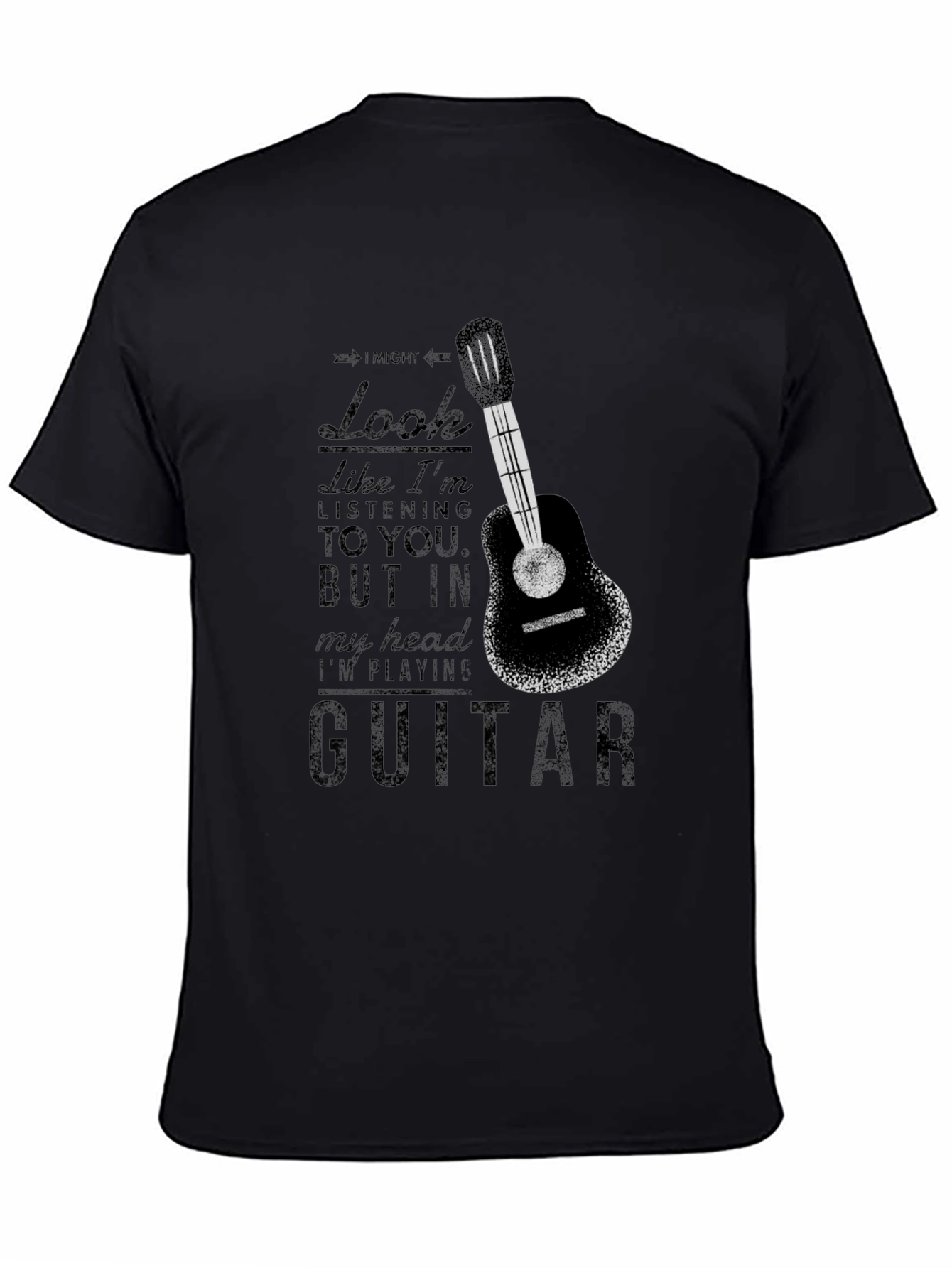 Guitar Player T-Shirt - In My Head Tee