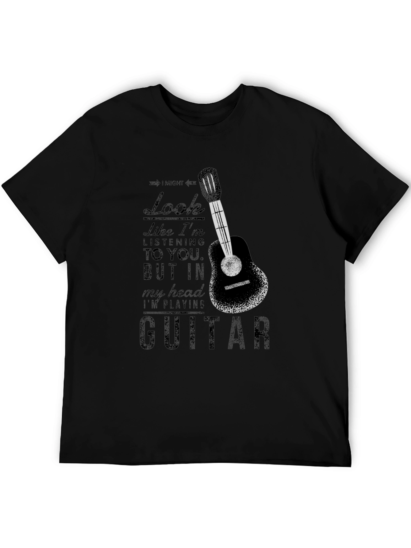 Guitar Player T-Shirt - In My Head Tee