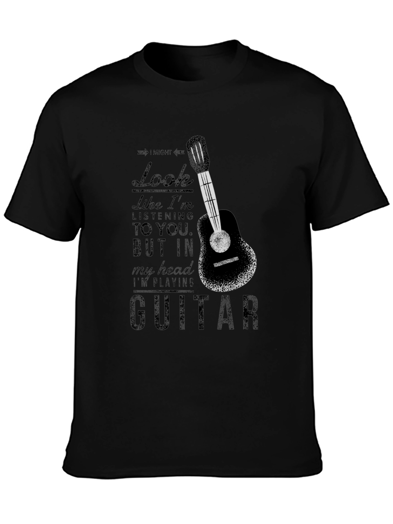 Guitar Player T-Shirt - In My Head Tee