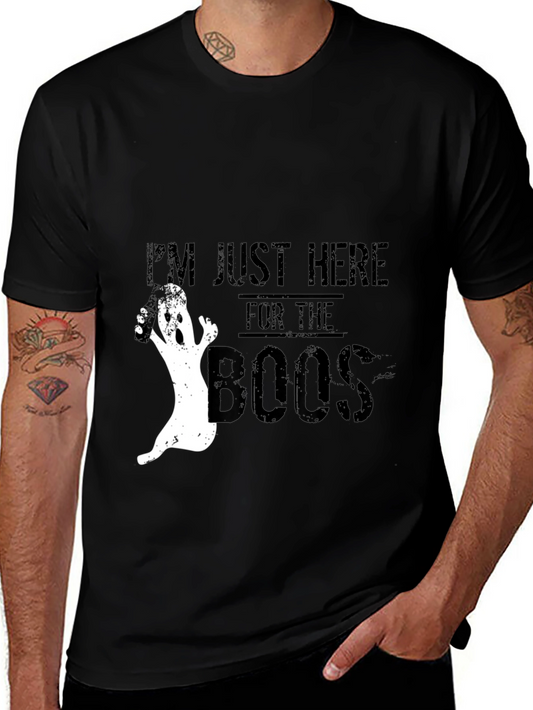 Im Just Here for the Boos Halloween T-Shirt