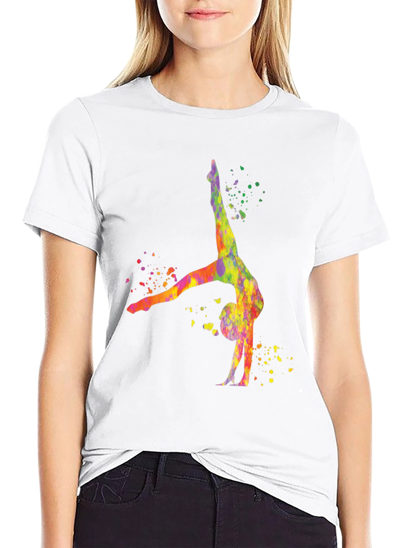 Gymnast Watercolor T-Shirt