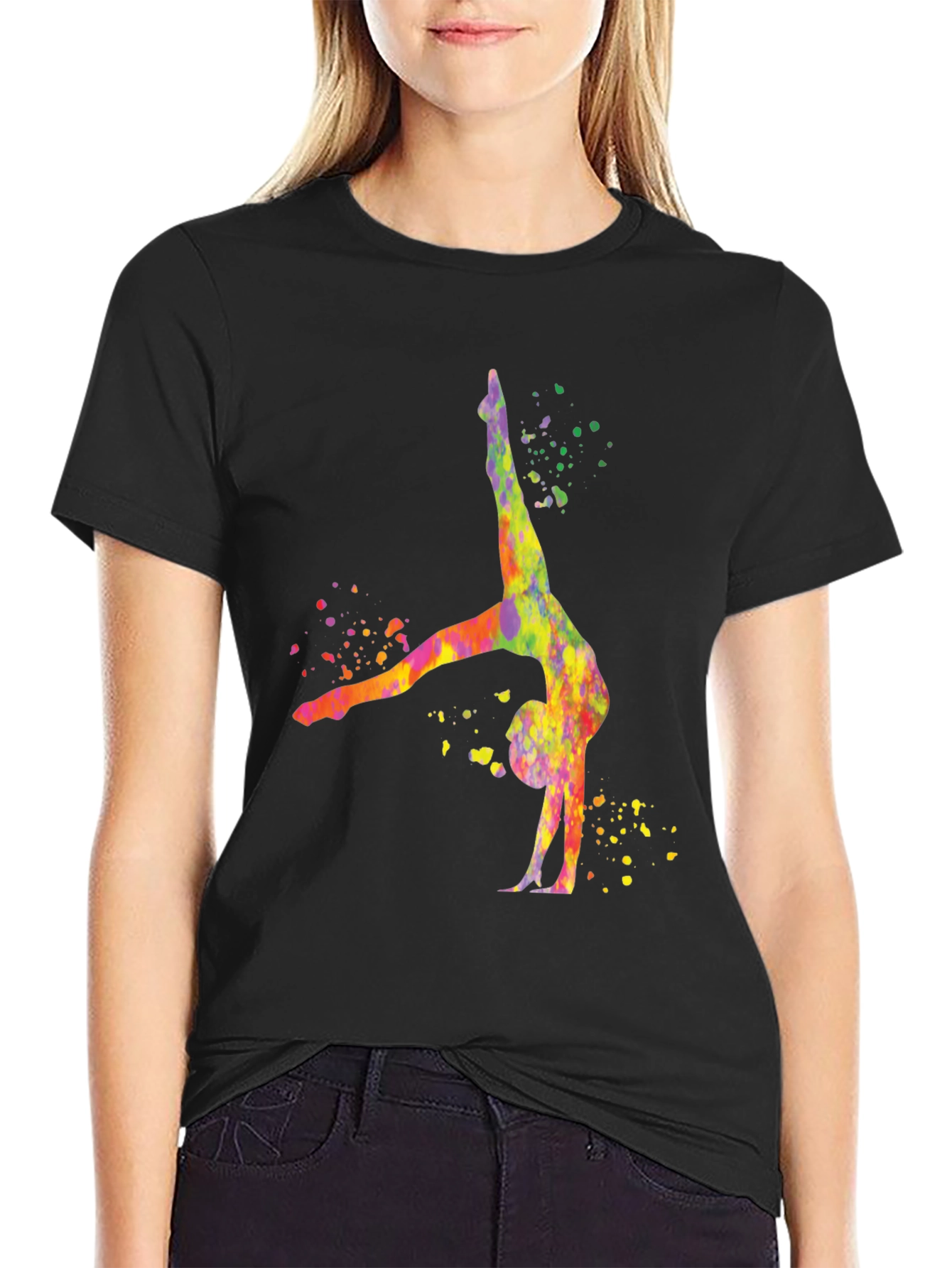 Gymnast Watercolor T-Shirt