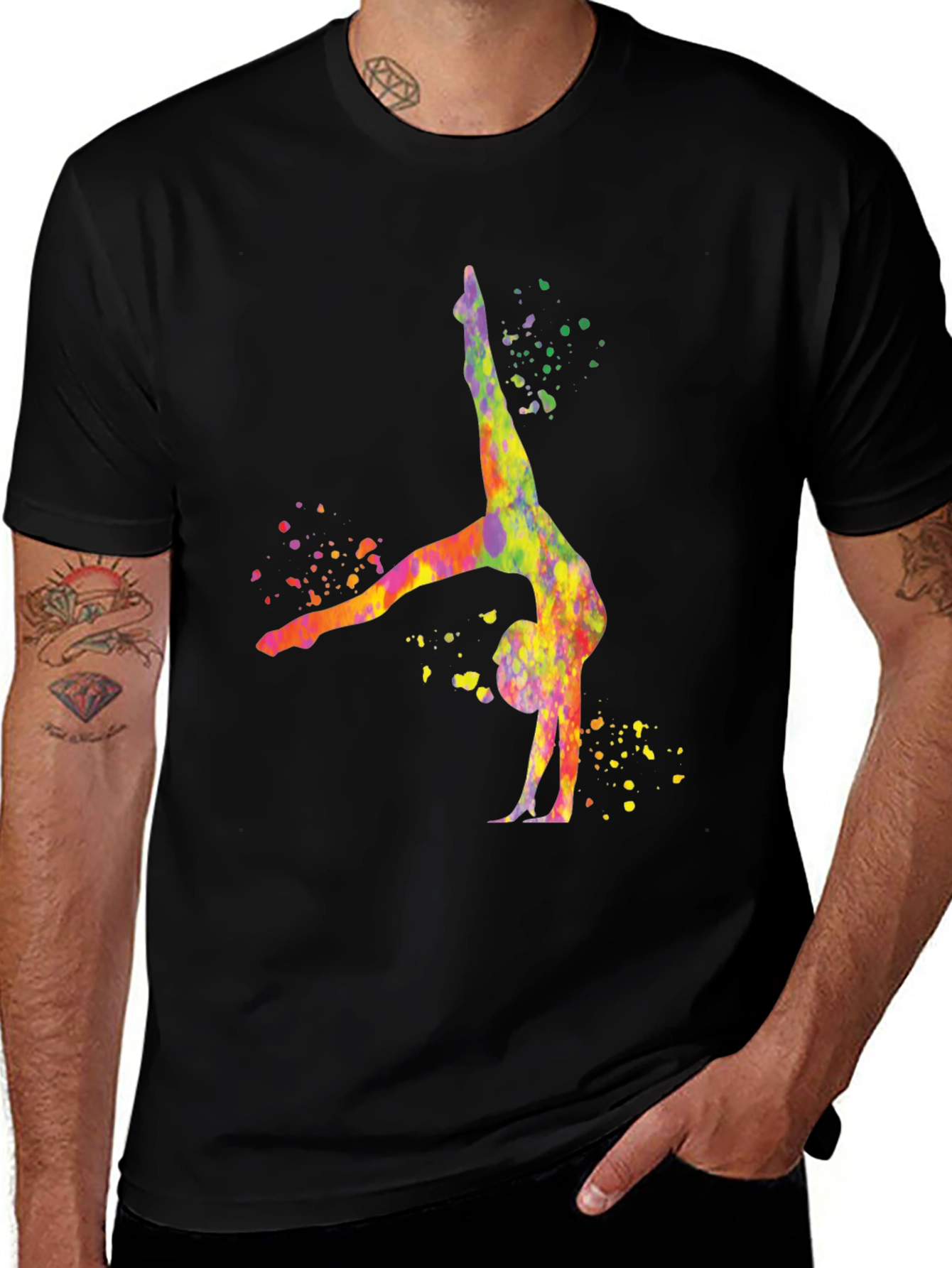 Gymnast Watercolor T-Shirt