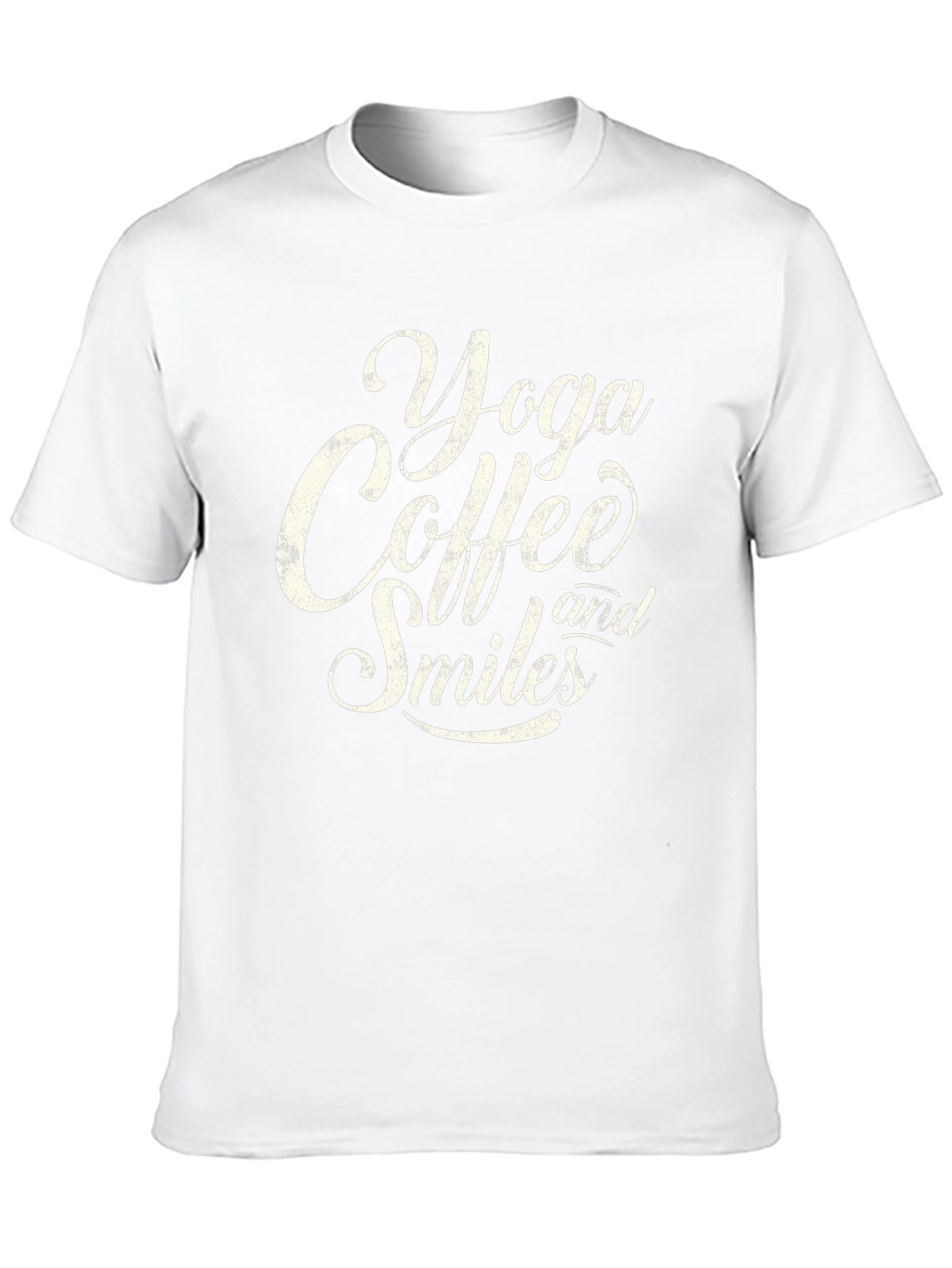 Yoga Coffee Smiles Graphic Tee