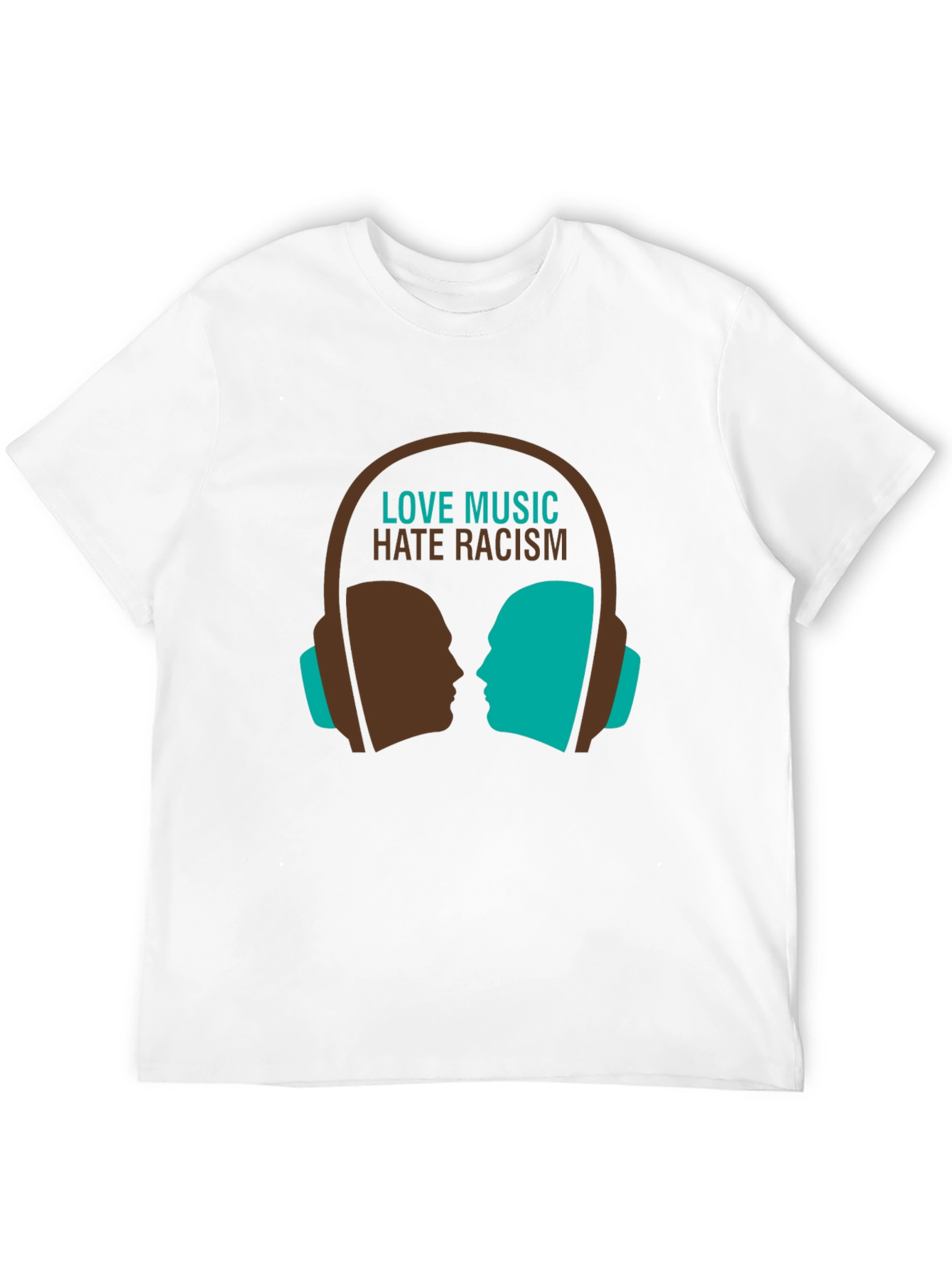 Love Music Hate Racism Graphic Tee