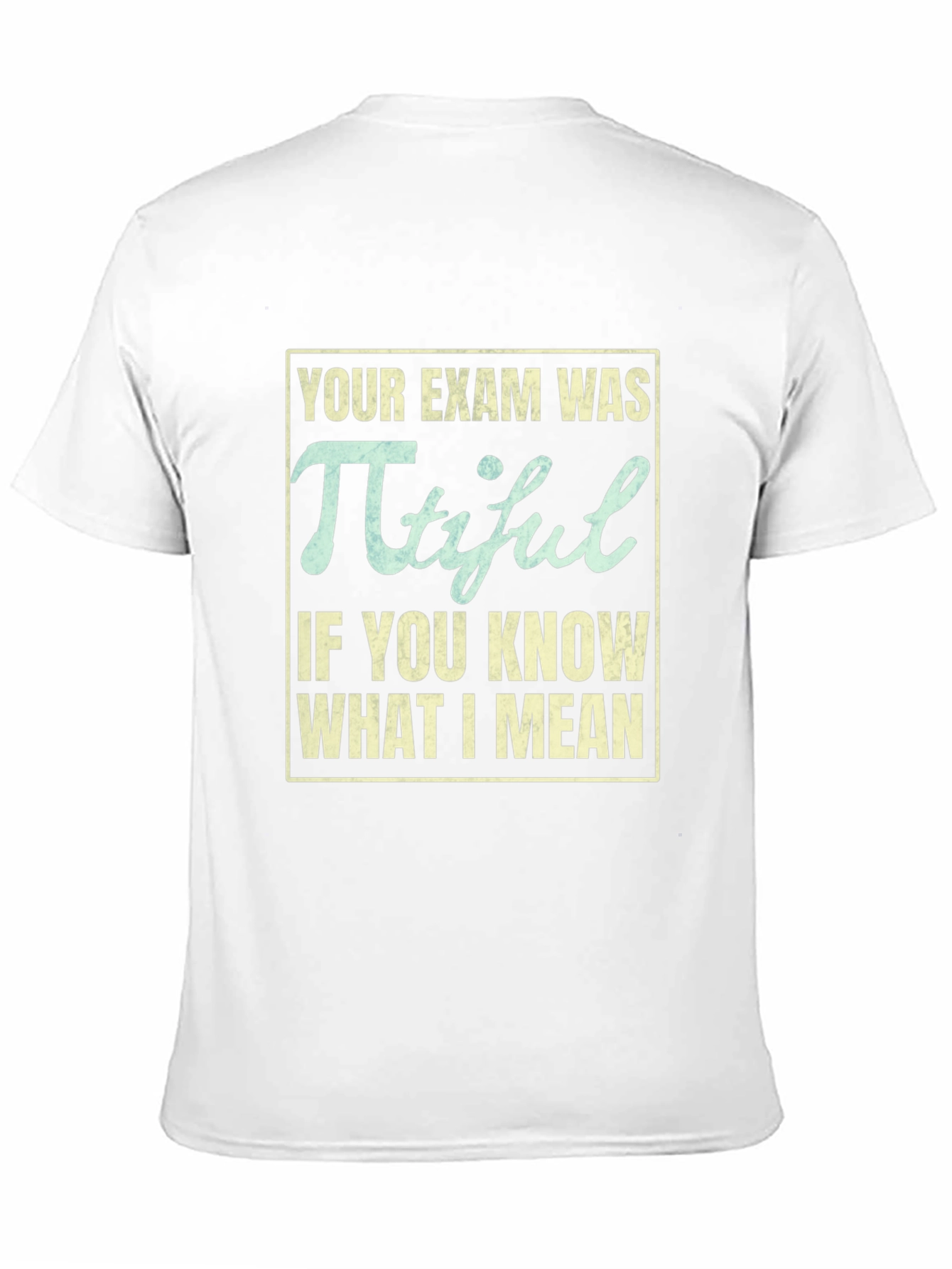 Pi-tiful Math Pun T-Shirt - Funny Exam Tee