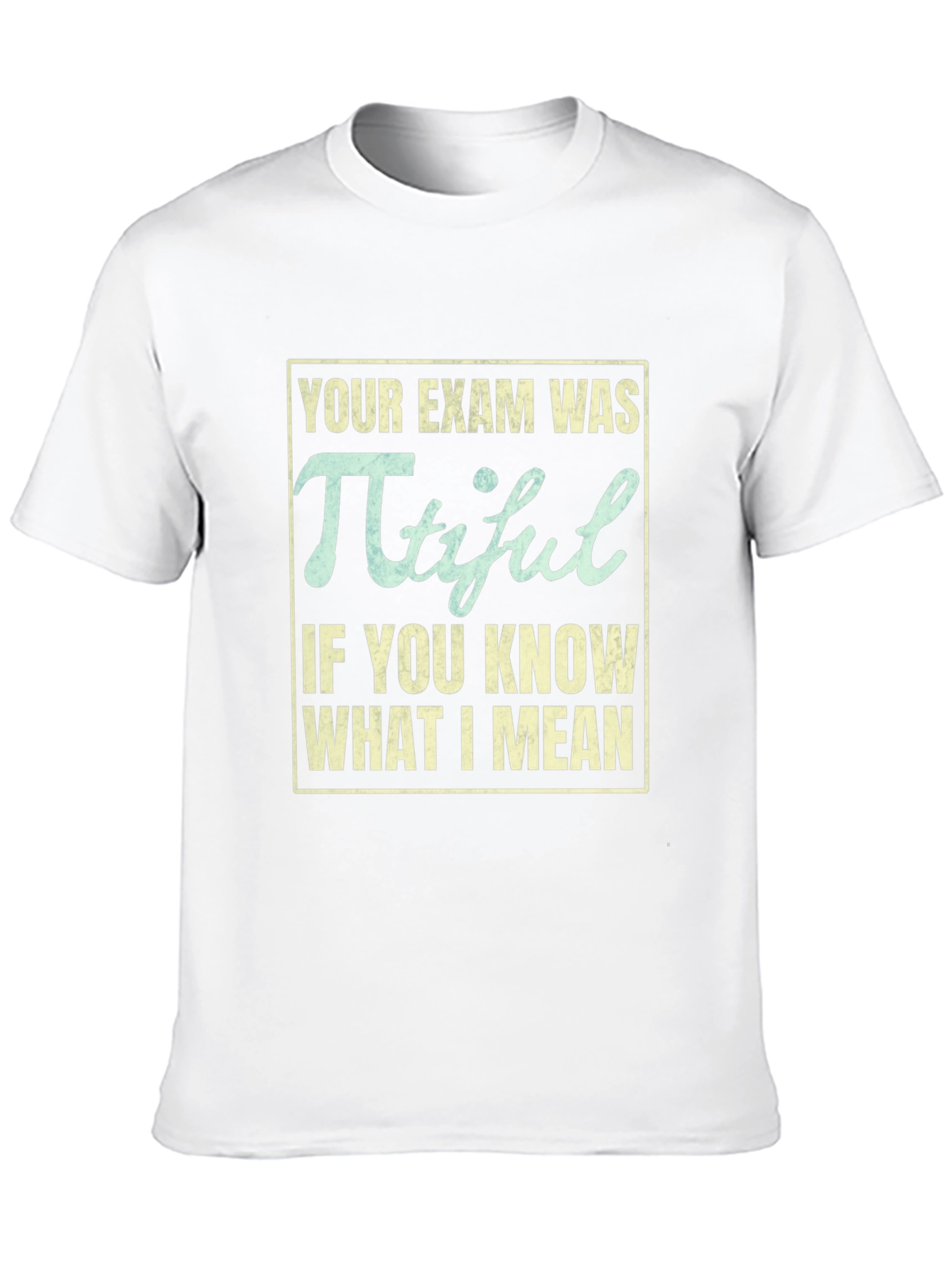 Pi-tiful Math Pun T-Shirt - Funny Exam Tee